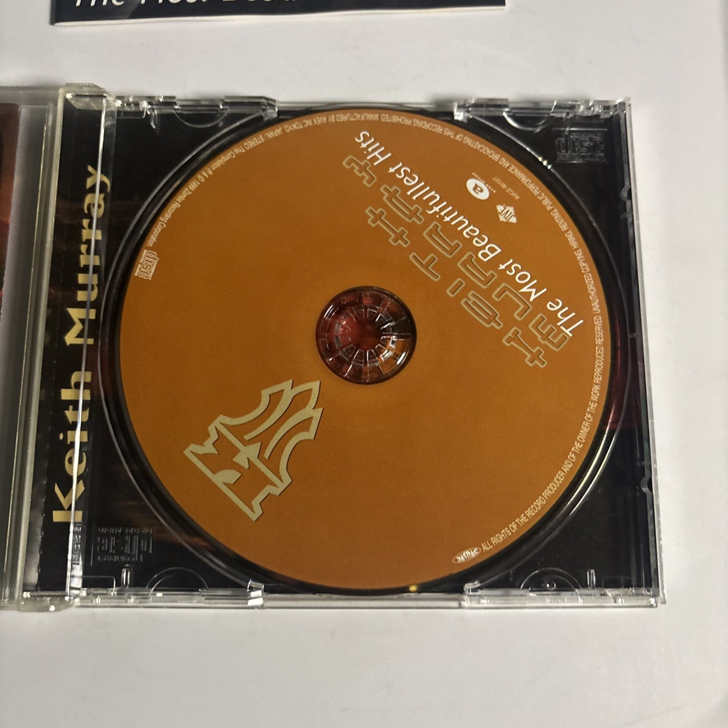 Keith Murray – The Most Beautifullest Hits (CD, 1999) Japan AVCZ-95127