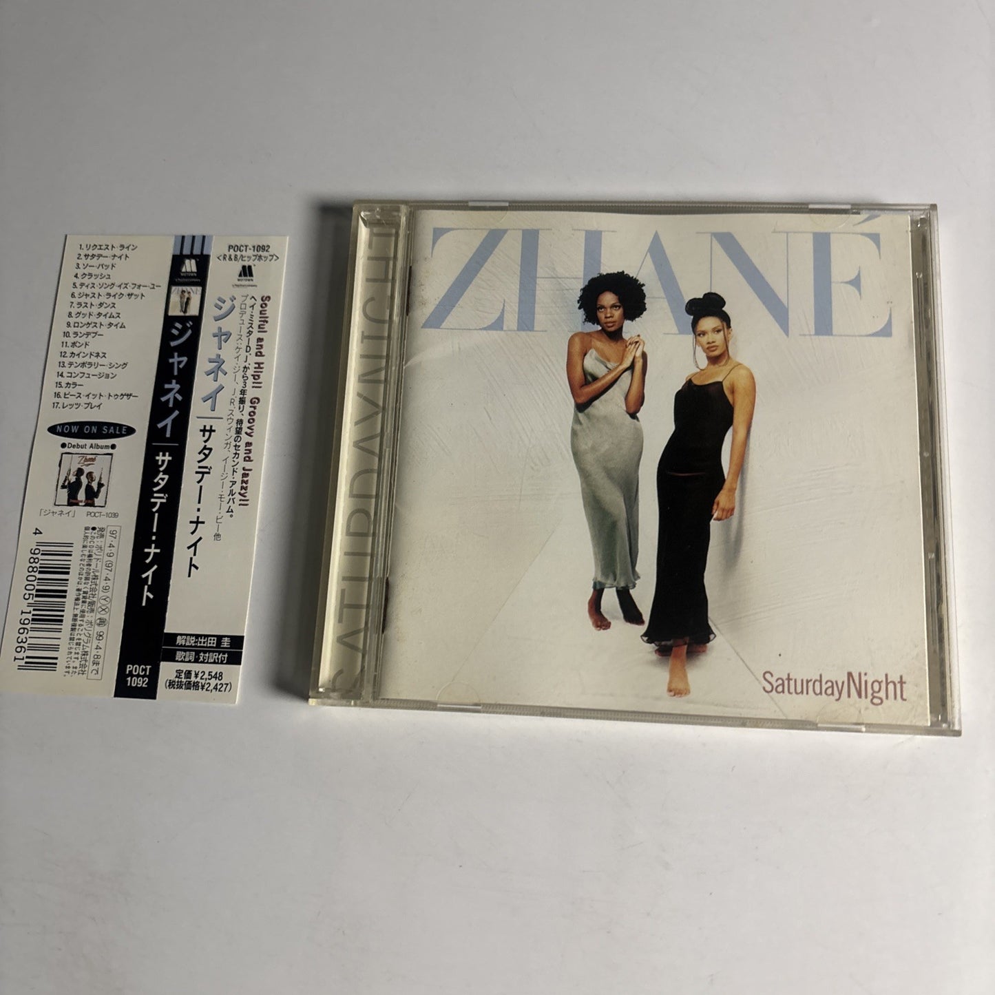 Zhané – Saturday Night (CD, 1997) Japan obi POCT-1092