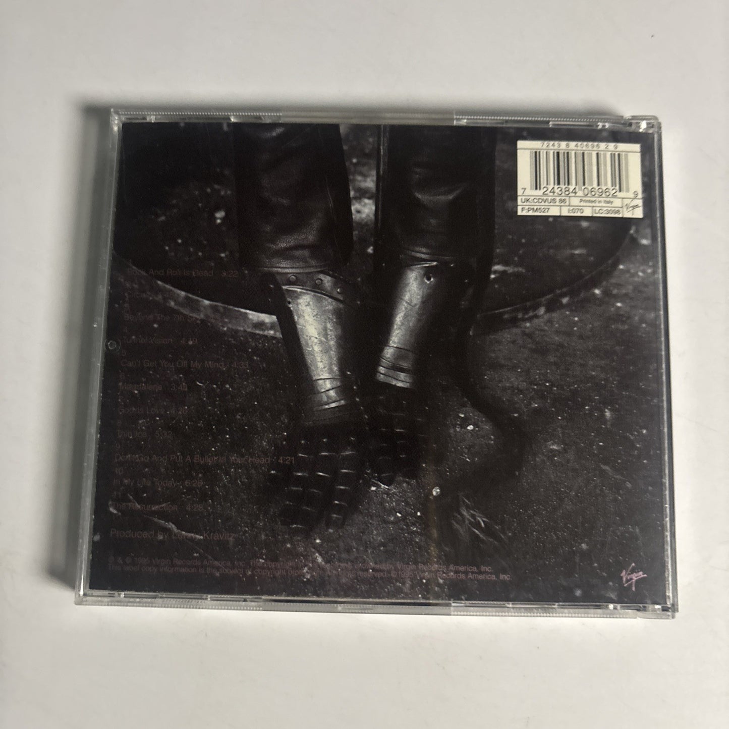 Lenny Kravitz – Circus (CD, 1995) Italy 7243 8 40696 2 9