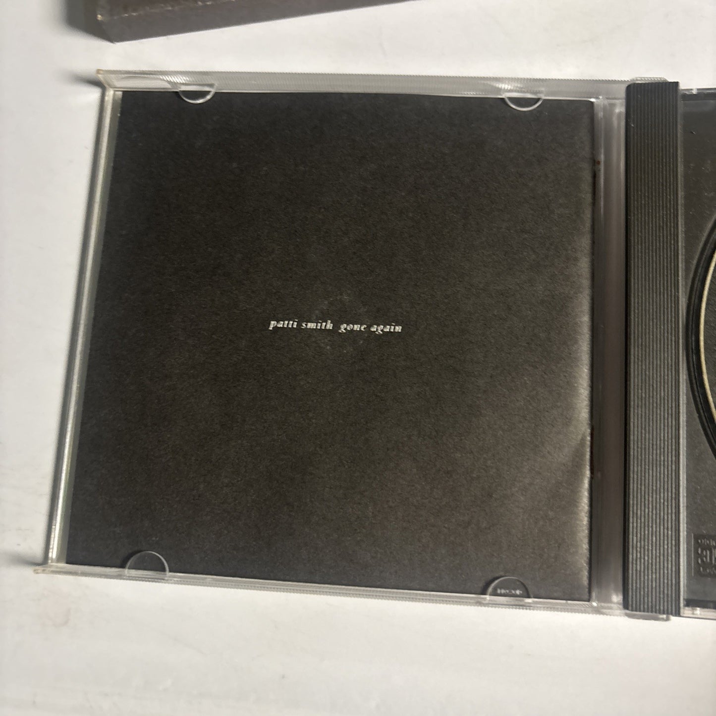 Patti Smith – Gone Again (CD, 1996) US 07822-18747-2