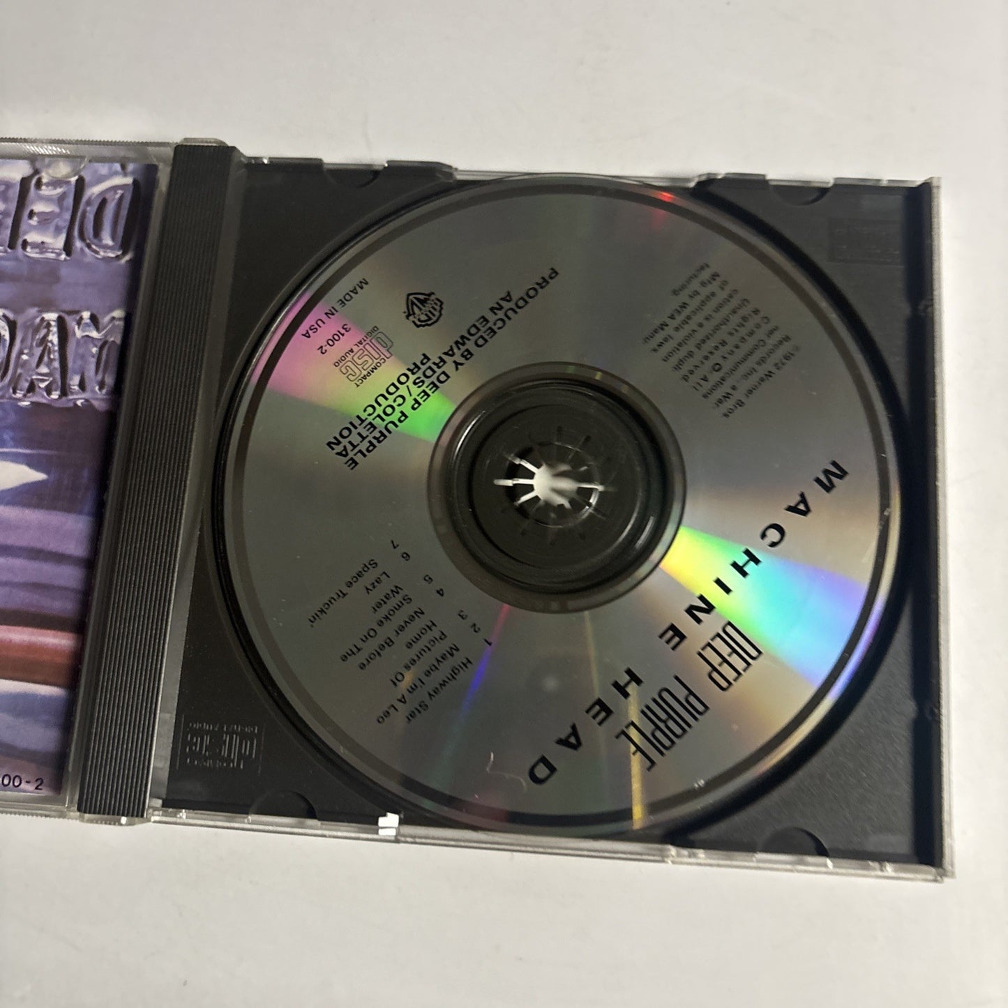 Deep Purple – Machine Head (CD, 1987) US 3100-2