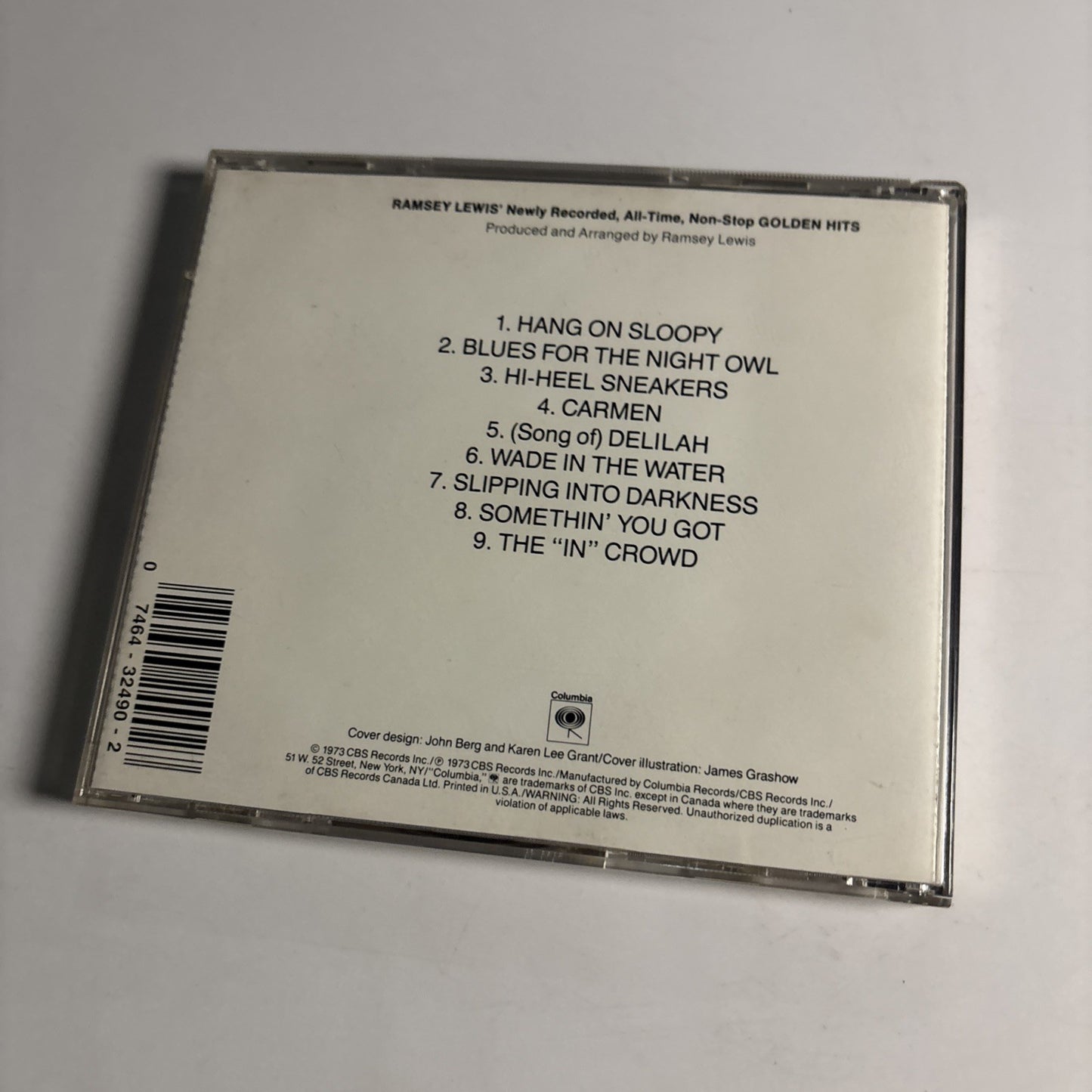 Ramsey Lewis – Golden Hits (CD, 1990) US CK 32490
