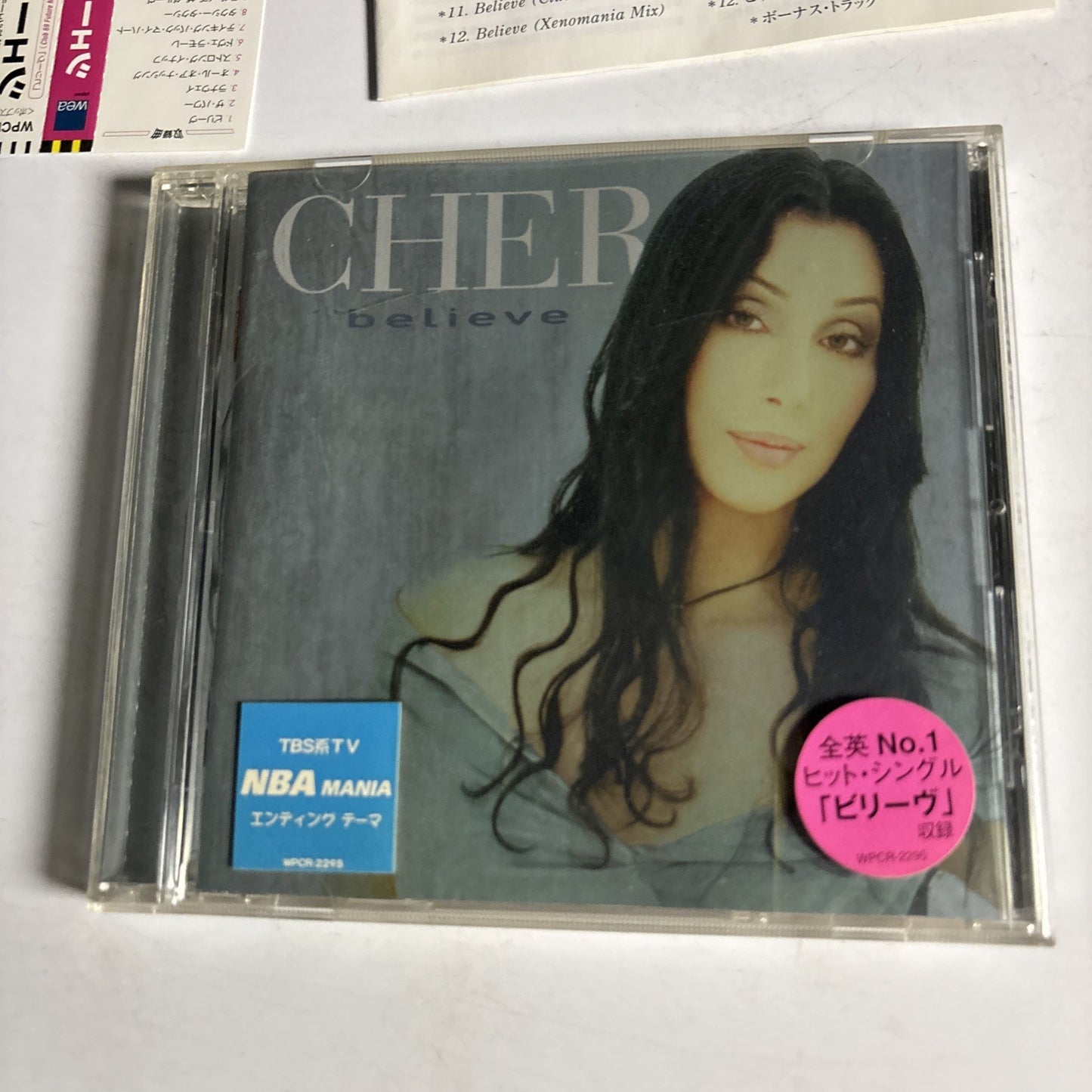 Cher – Believe (CD, 1999) Japan Bonus Track obi WPCR-2295