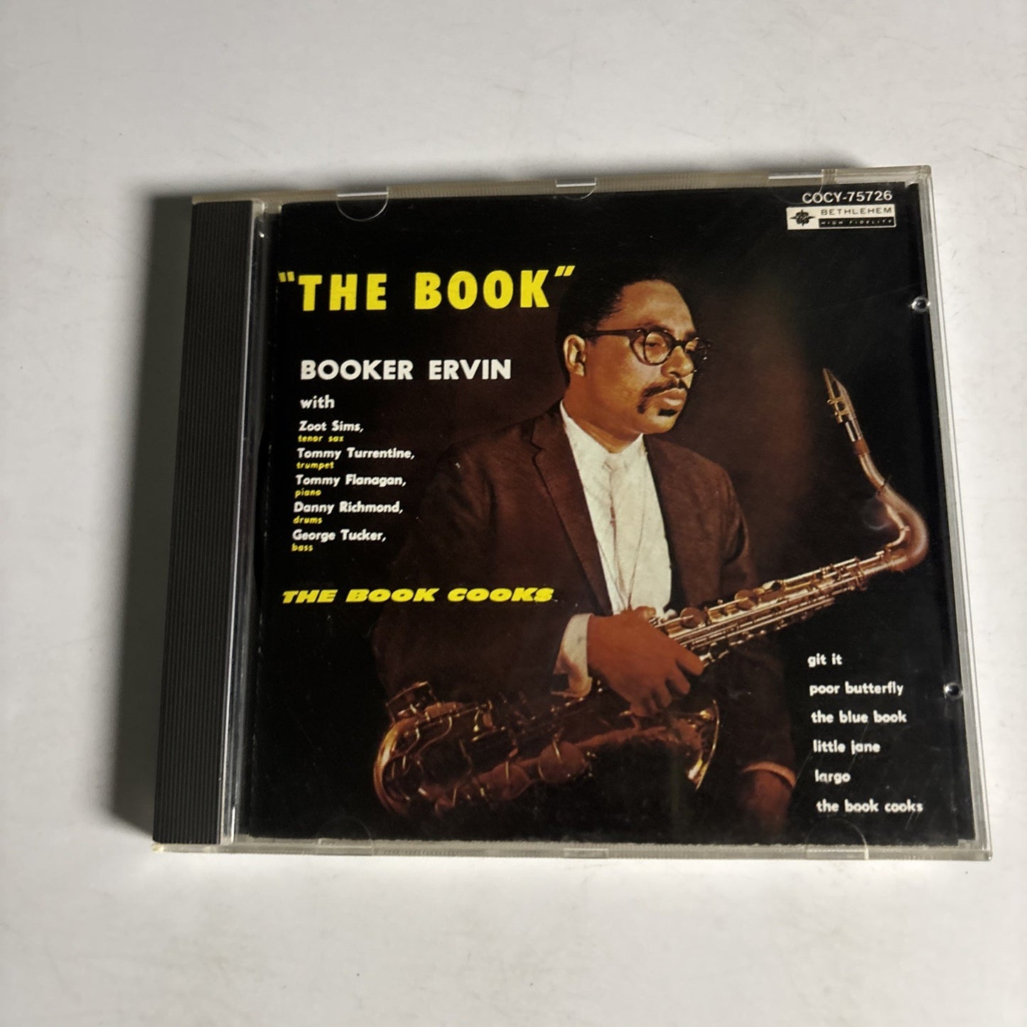 Booker Ervin – The Book Cooks (CD, 1993) Japan COCY-75726