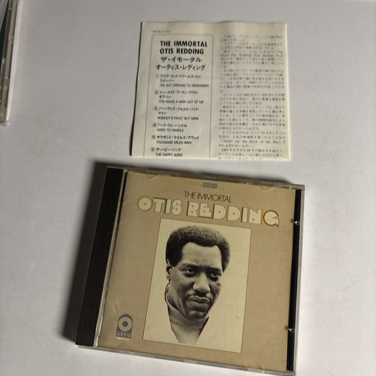 Otis Redding – The Immortal Otis Redding (CD, 1990) Japan AMCY 41