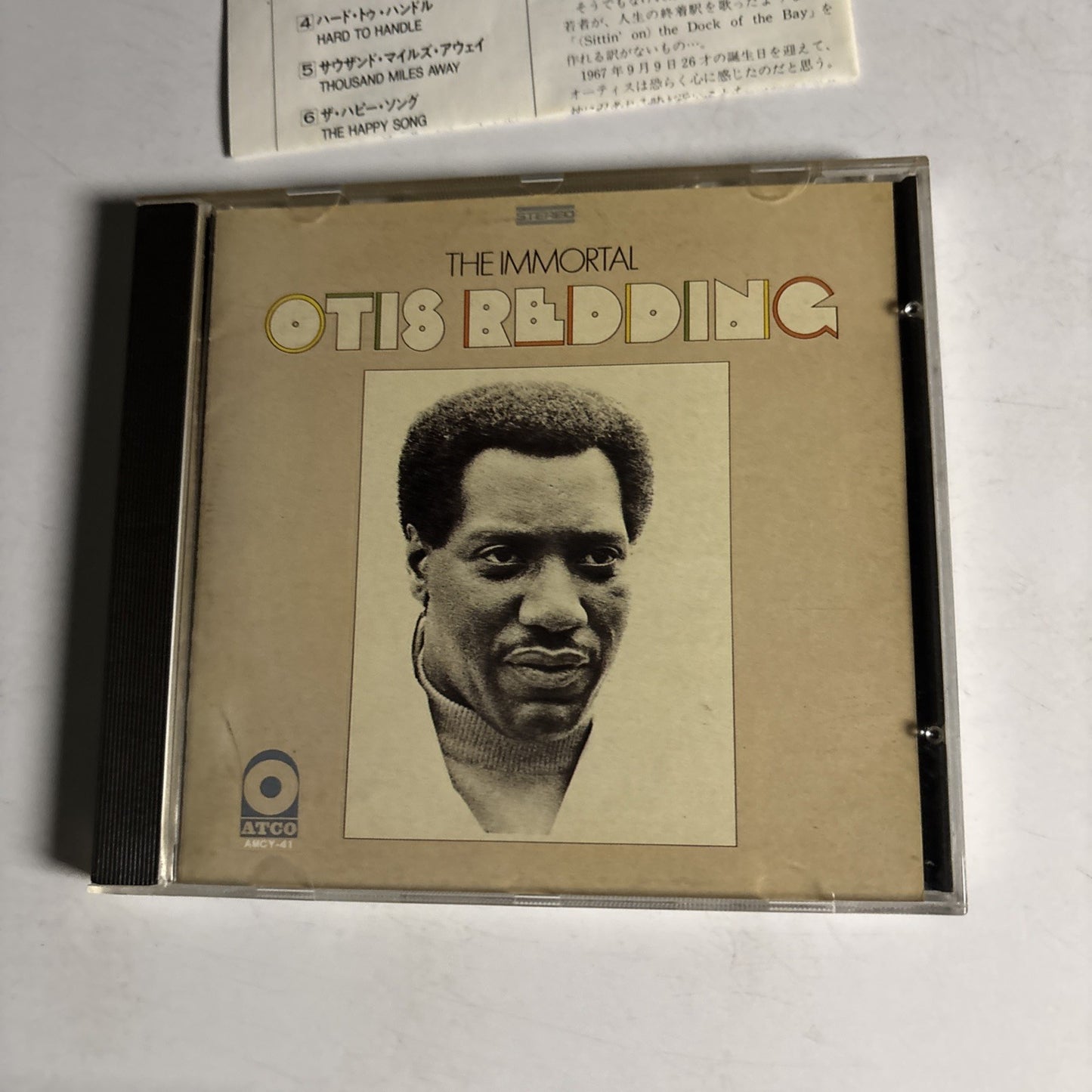 Otis Redding – The Immortal Otis Redding (CD, 1990) Japan AMCY 41
