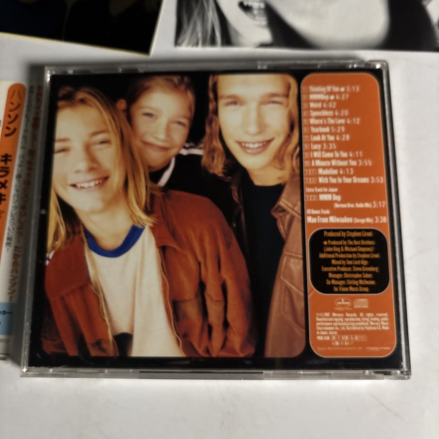 Hanson – Middle Of Nowhere (CD, 1997) Japan Bonus Track, Obi Sticker PHCR-1530