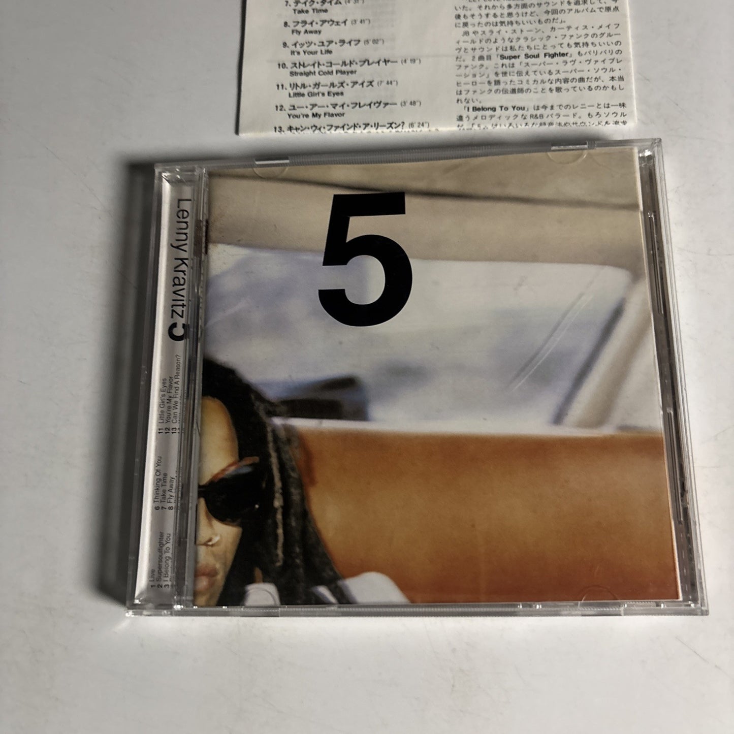 Lenny Kravitz – 5 (CD, 1998) Japan VJCP-25400