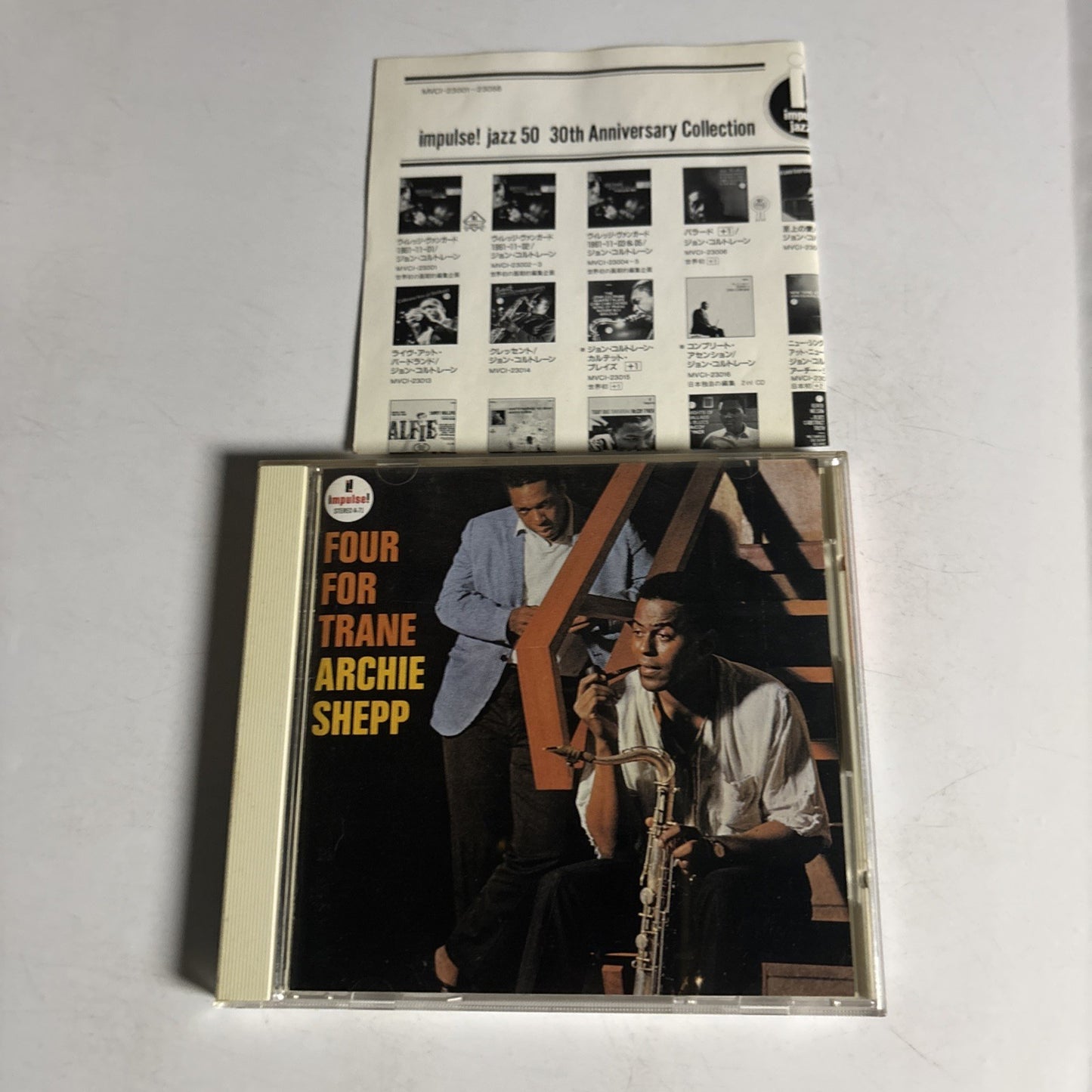 Archie Shepp – Four For Trane (CD, 1991) Japan MVCI-23042