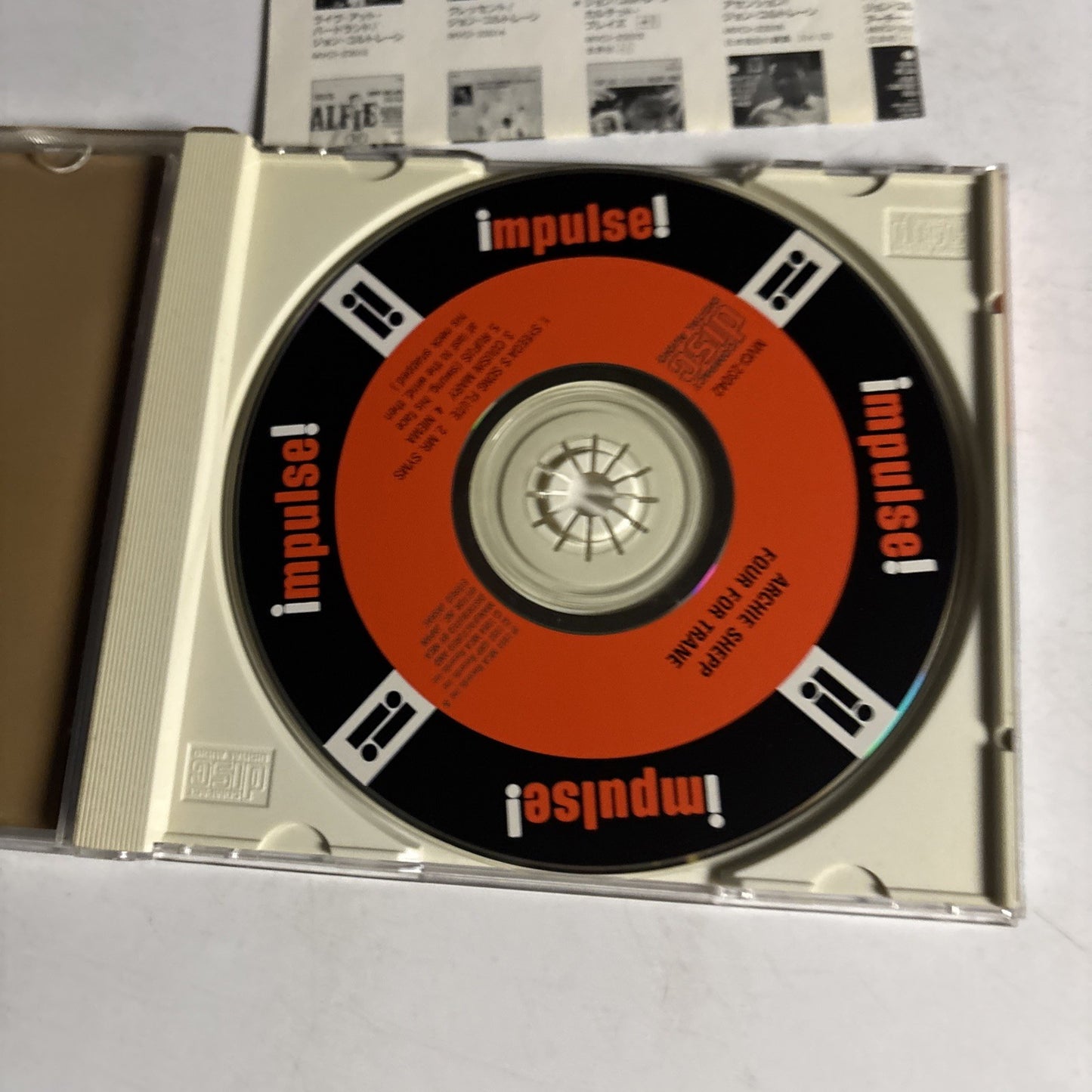 Archie Shepp – Four For Trane (CD, 1991) Japan MVCI-23042