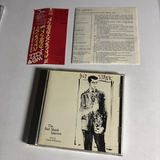 Bud Shank Quartet, Claude Williamson – Bud Shank (CD, 1991) Japan obi TOCJ-5386