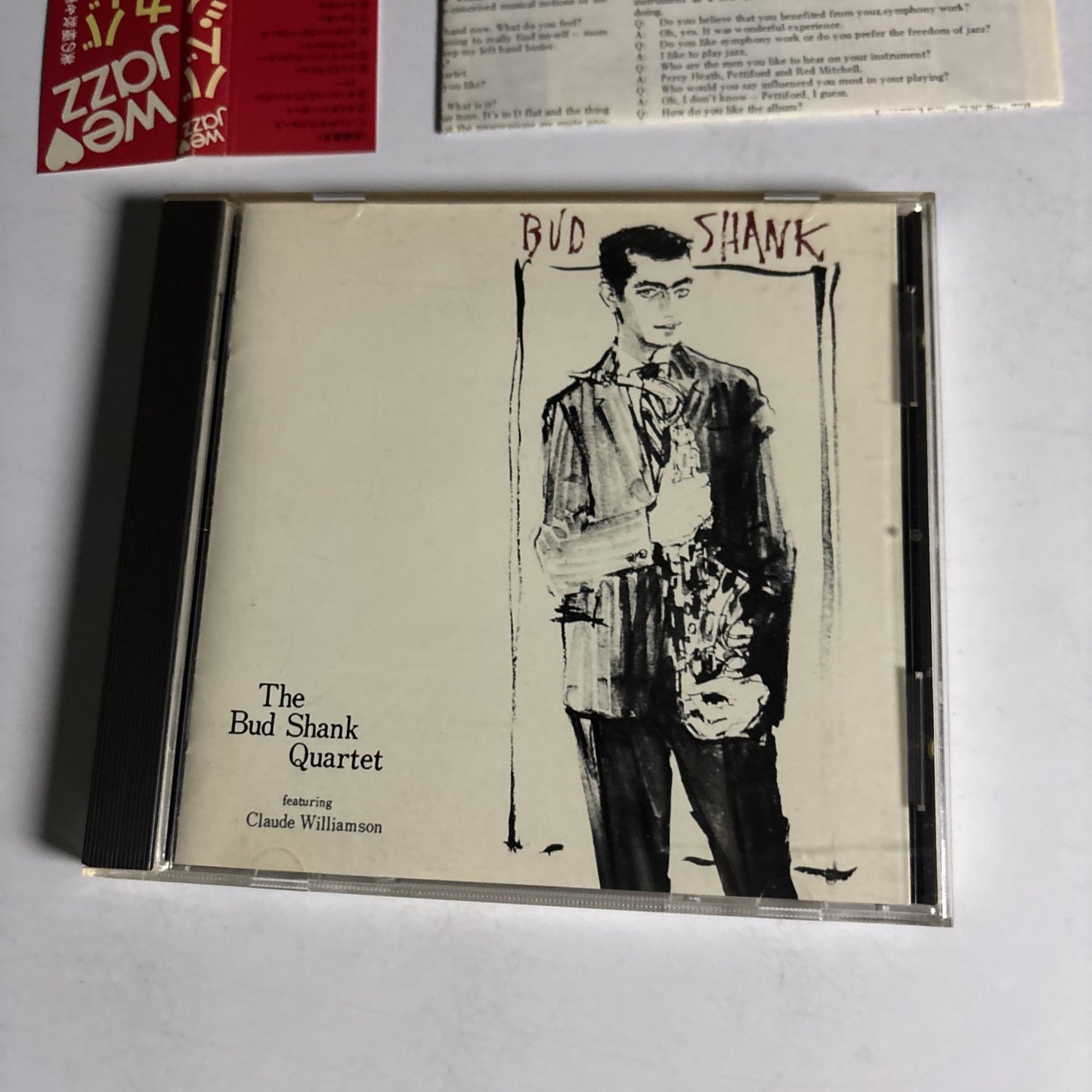 Bud Shank Quartet, Claude Williamson – Bud Shank (CD, 1991) Japan obi TOCJ-5386