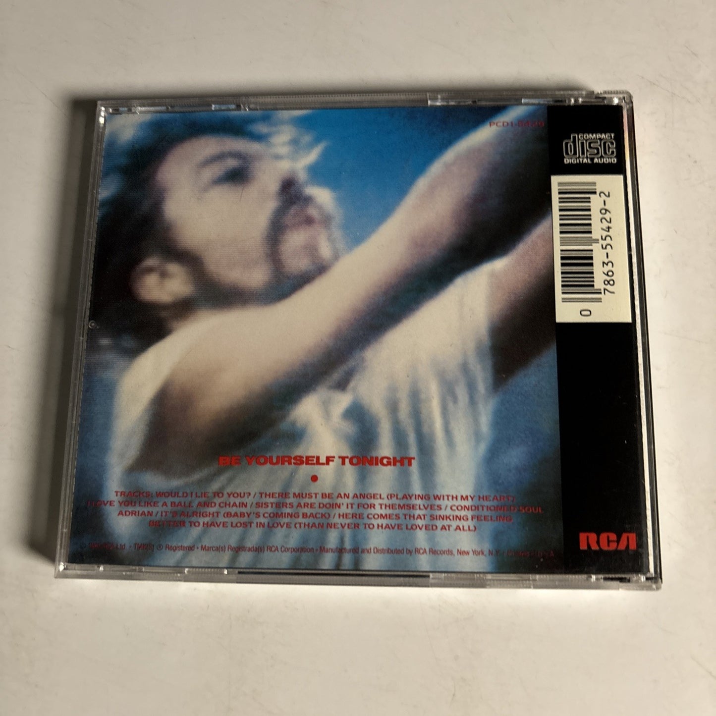 Eurythmics – Be Yourself Tonight (CD, 1988) US PCD1-5429
