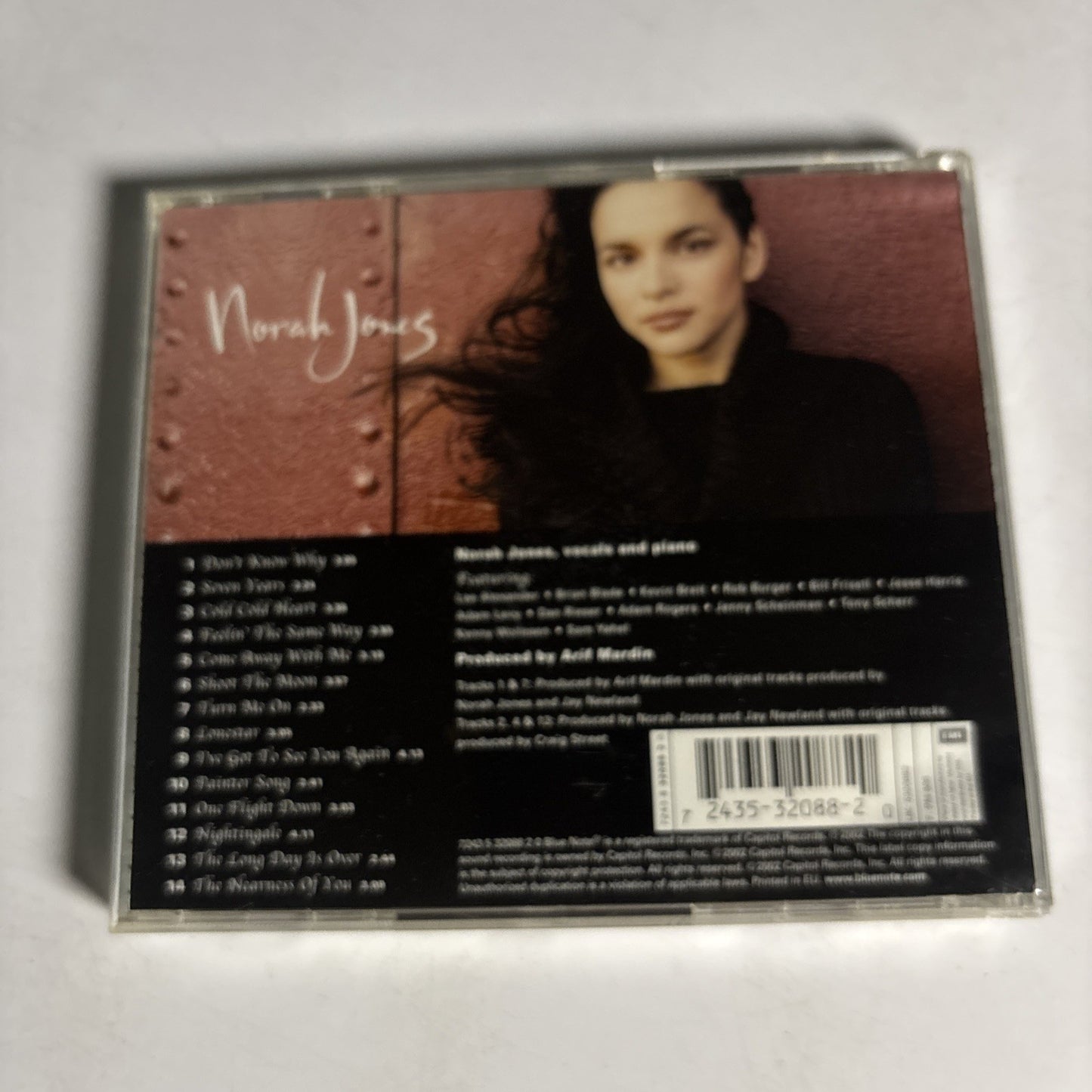 Norah Jones – Come Away With Me (CD, 2002) Europe 7243 532088 2 0