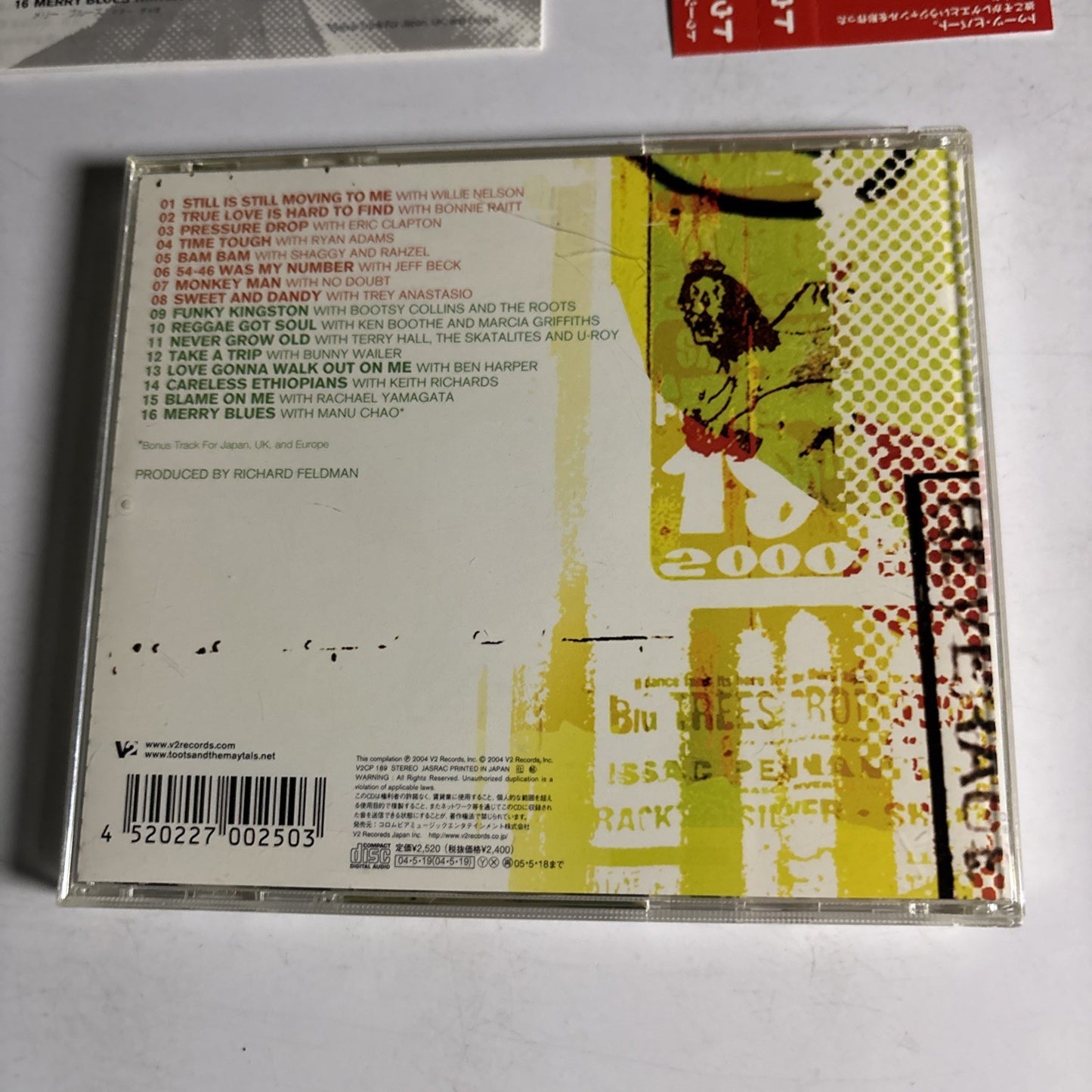 Toots & The Maytals – True Love (CD, 2004) Japan Bonus Track, Obi V2CP 189