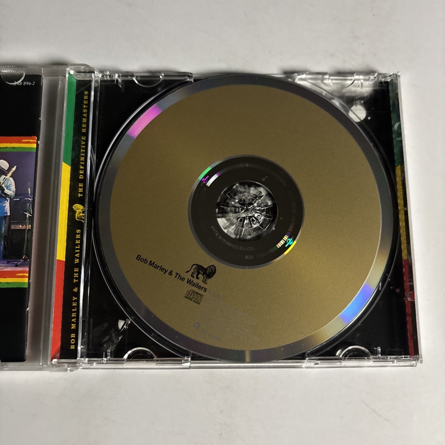 Bob Marley & The Wailers – Live! (CD, 2001) Europe 548 896-2