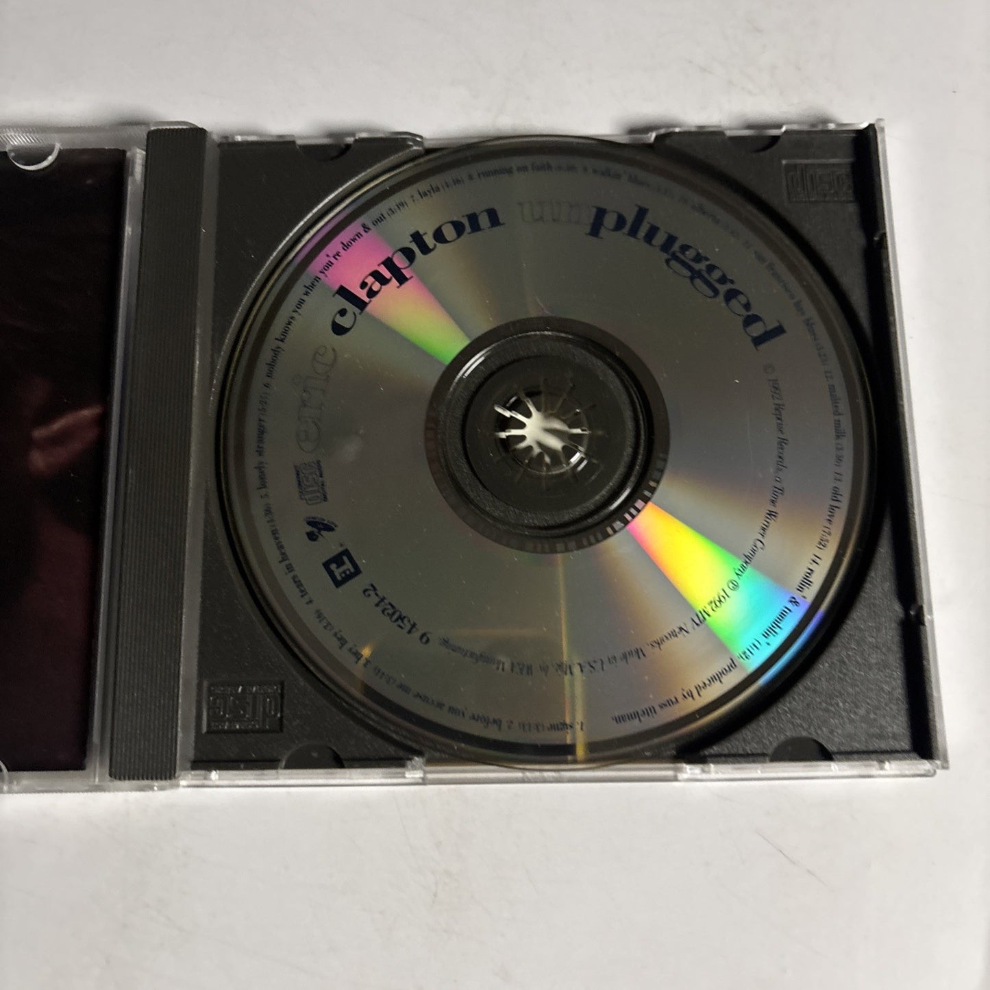 Eric Clapton – Unplugged (CD, 1992)  US 9450242