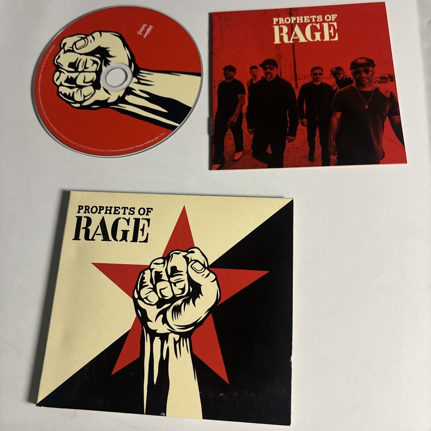 Prophets Of Rage – Prophets Of Rage (CD, 2017) Europe Digipak FAN00167
