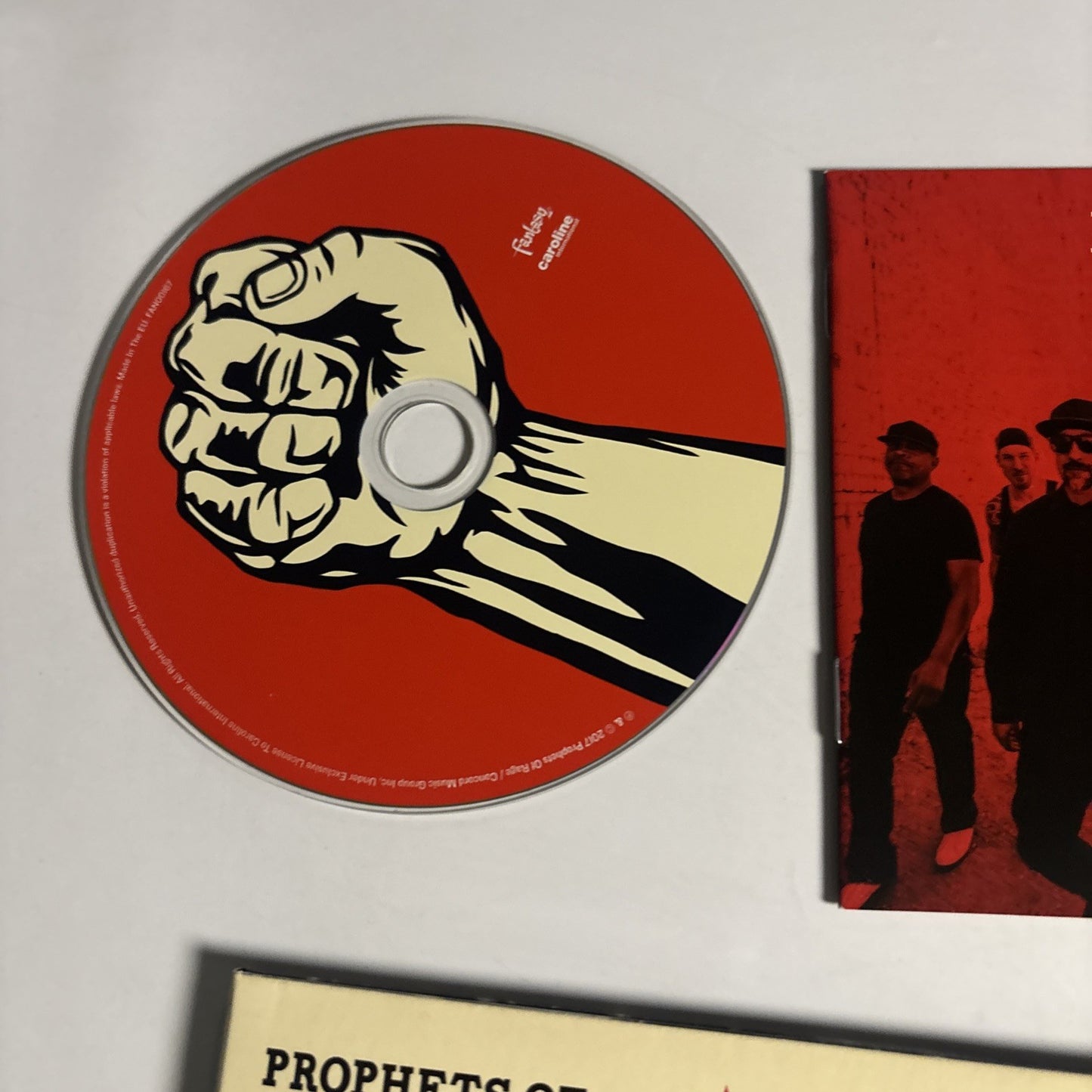 Prophets Of Rage – Prophets Of Rage (CD, 2017) Europe Digipak FAN00167