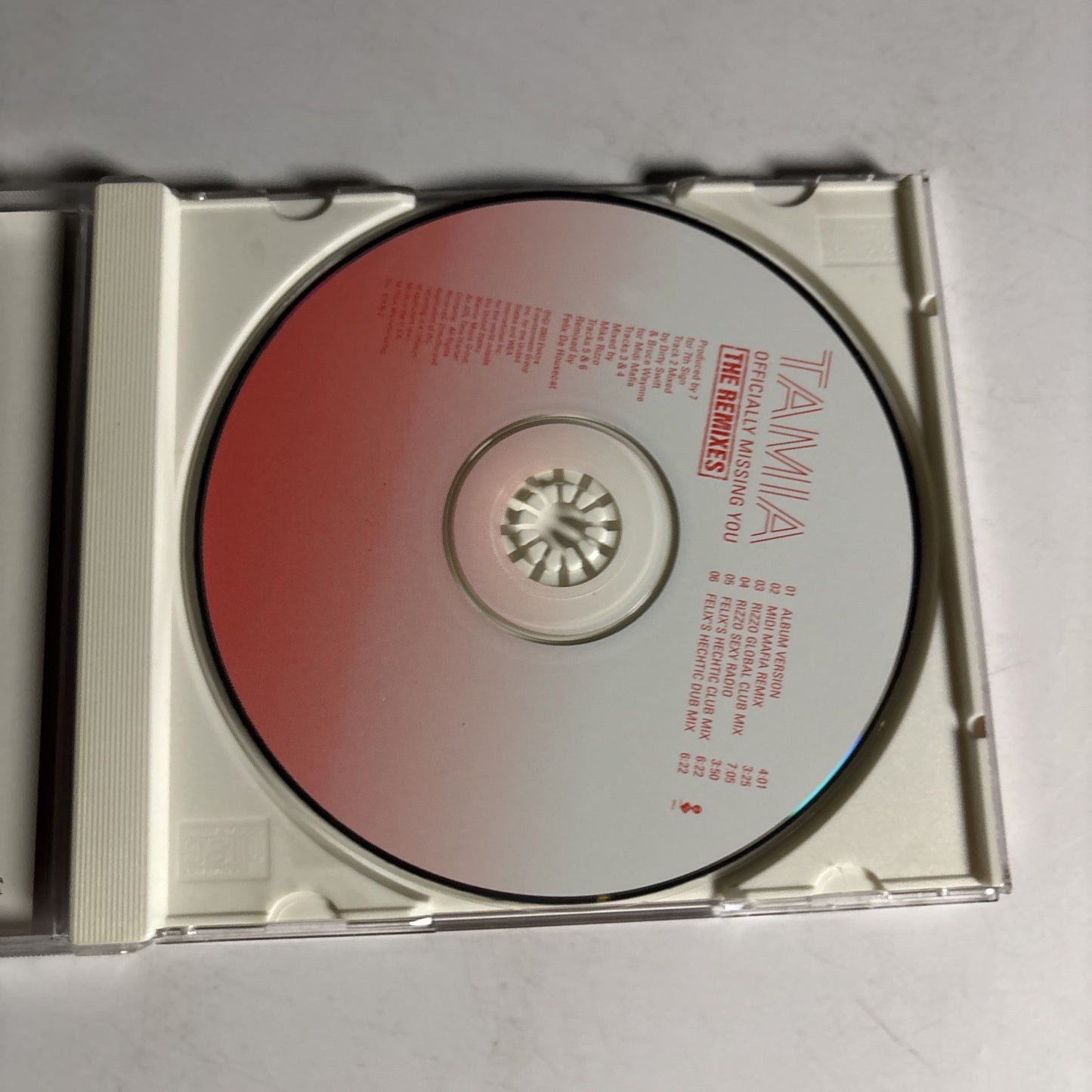 Tamia – Officially Missing You (The Remixes) (CD, 2003) US 67436-2