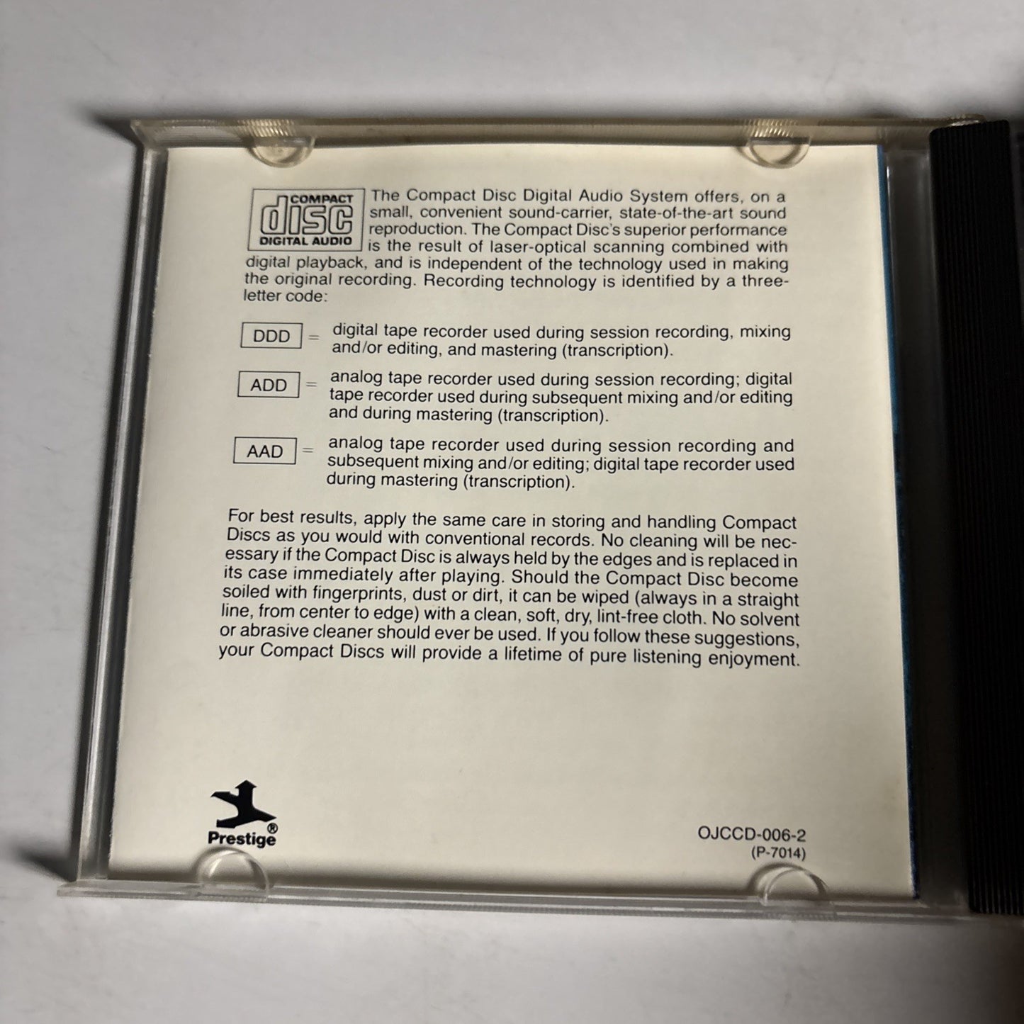 The Miles Davis Quintet – Miles (CD, 1955) US OJCCD-006-2