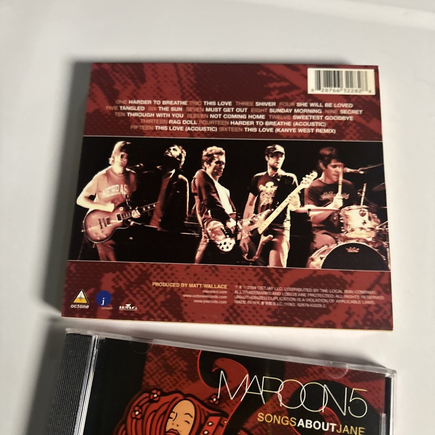 Maroon 5 – Songs About Jane (CD, 2004)  Hong Kong 82876 63228 2