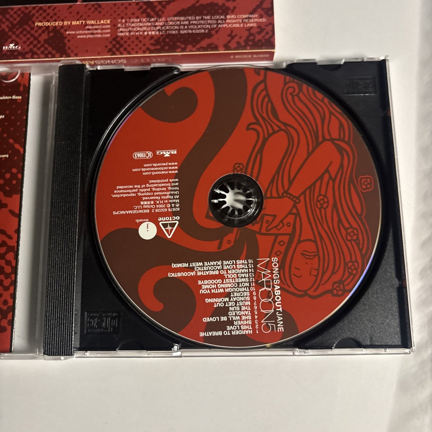 Maroon 5 – Songs About Jane (CD, 2004)  Hong Kong 82876 63228 2