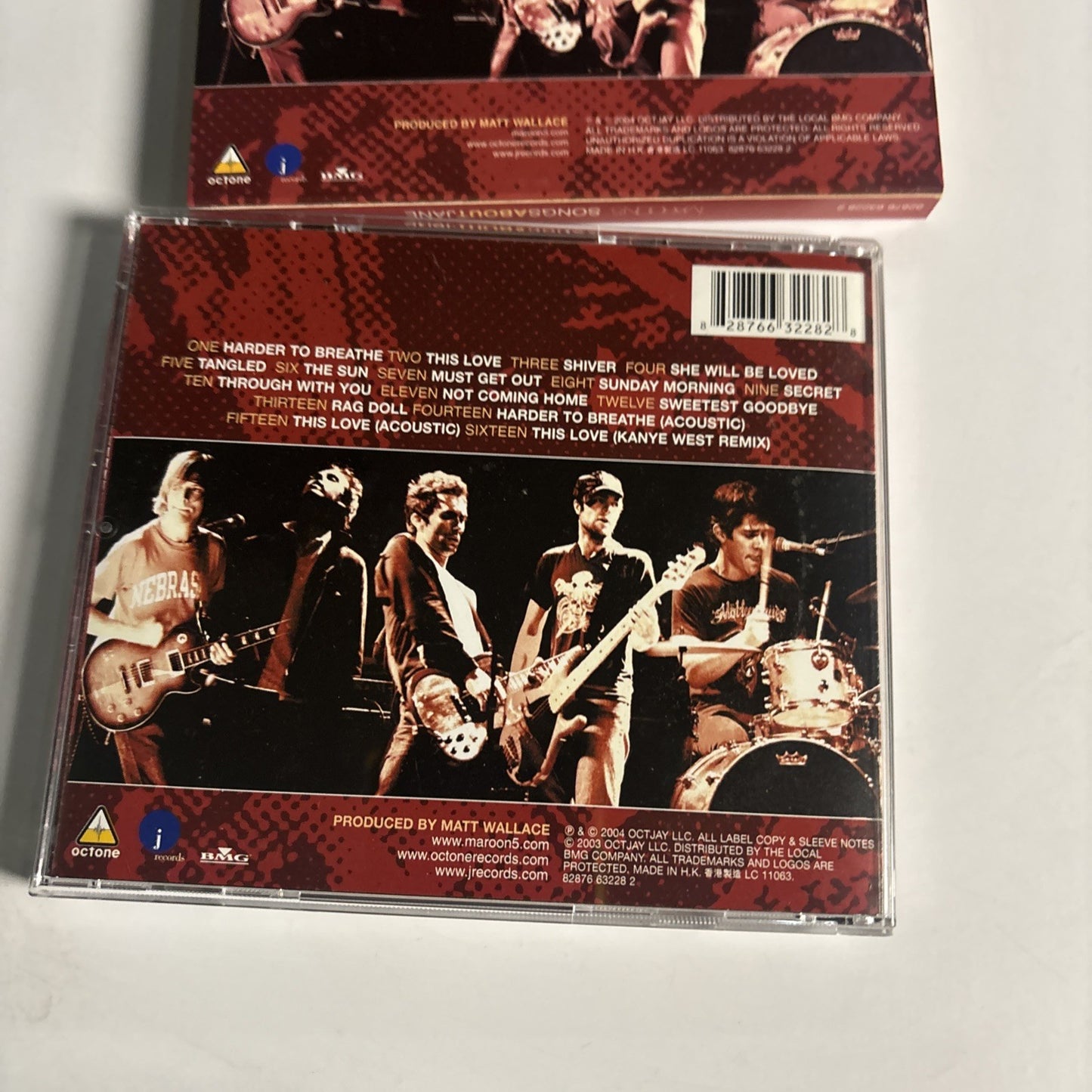 Maroon 5 – Songs About Jane (CD, 2004)  Hong Kong 82876 63228 2