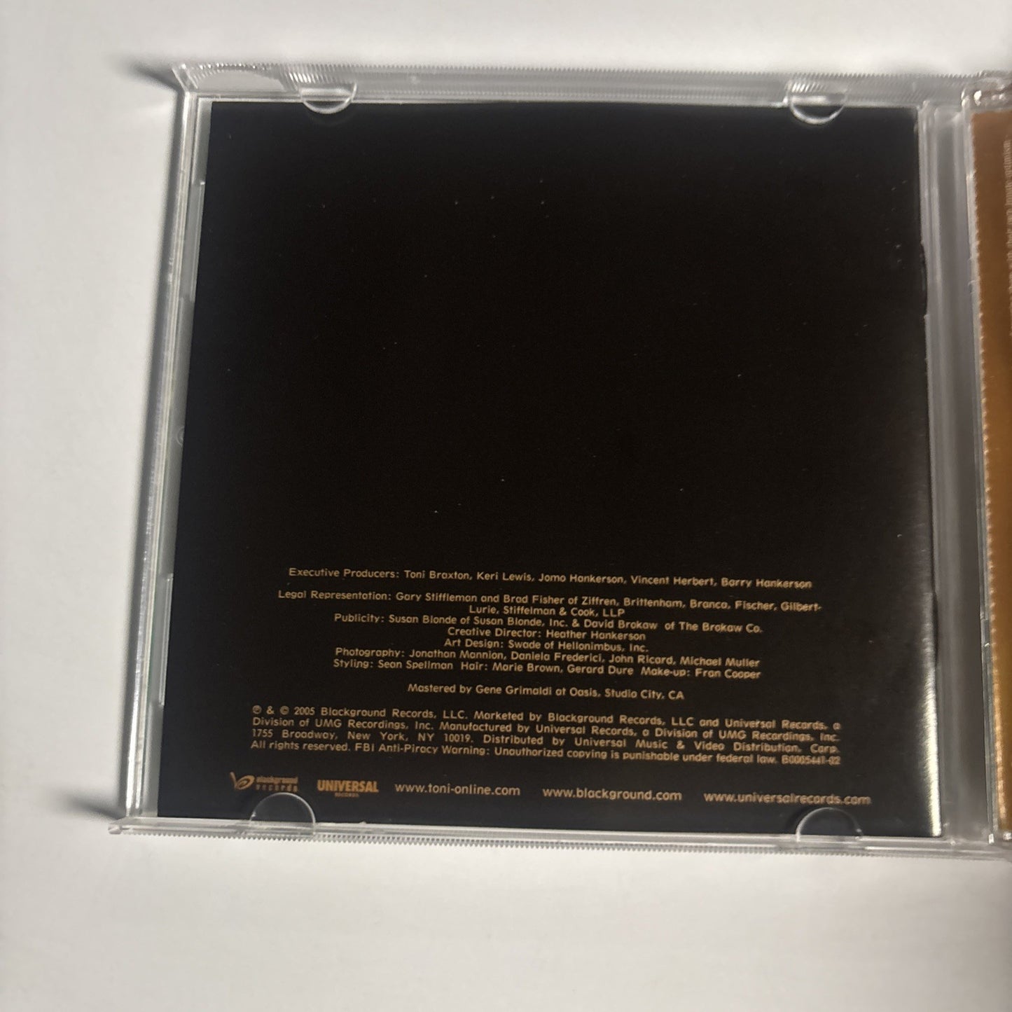 Toni Braxton – Libra (CD, 2005) US B0005441-02