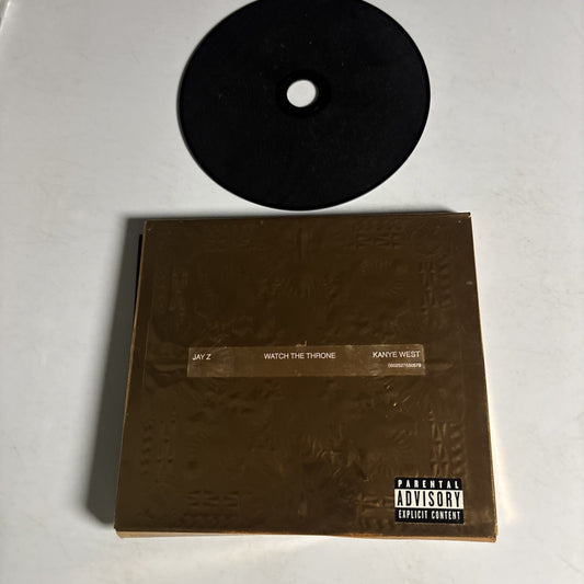 Jay-Z, Kanye West – Watch The Throne (CD, 2011) Europe Deluxe Edition