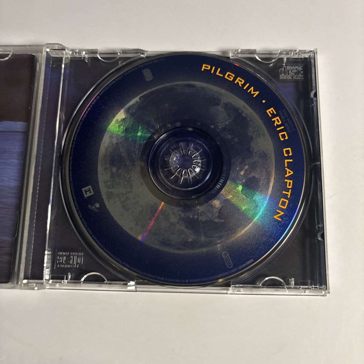 Eric Clapton – Pilgrim (CD, 1998) Europe 936246577-2