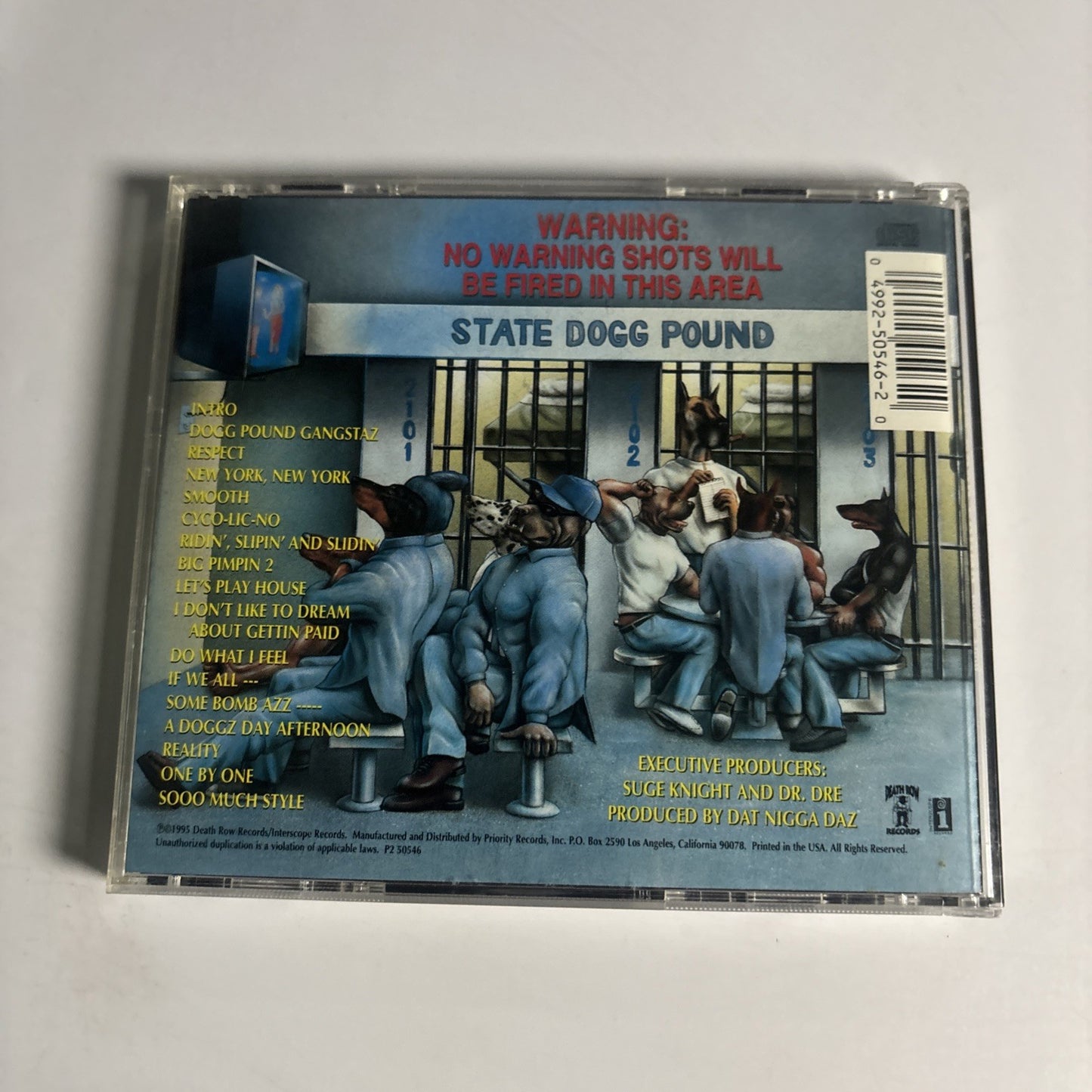 Tha Dogg Pound – Dogg Food (CD, 1995) US P2 50546