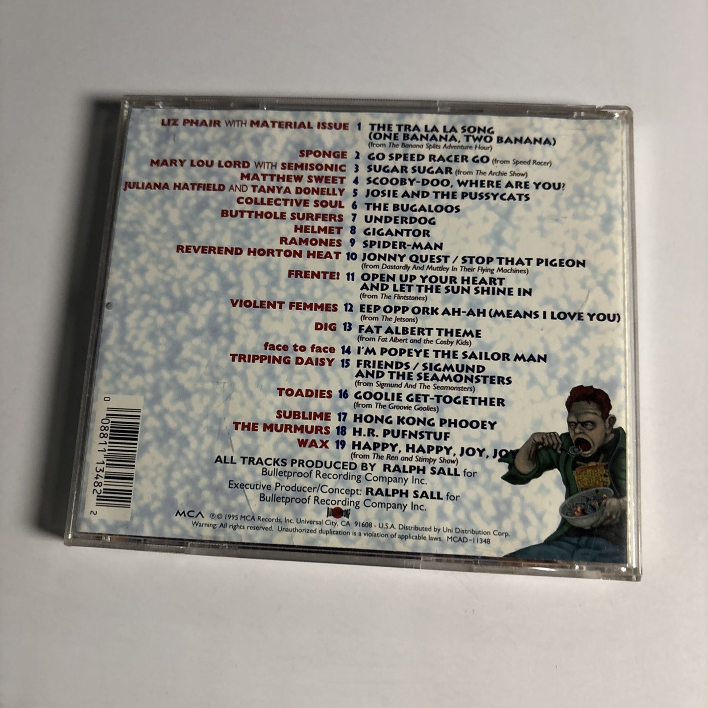 Various – Saturday Morning (Cartoons' Greatest Hits) (CD, 1995) US MCAD-11348