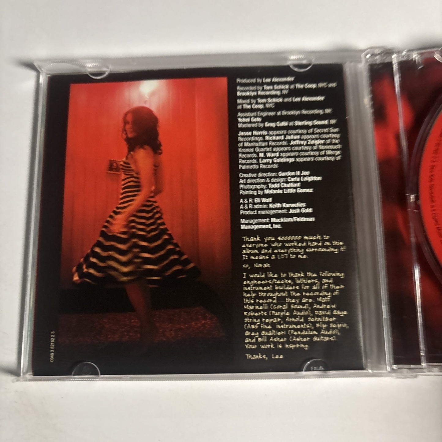 Norah Jones – Not Too Late (CD, 2007) Europe  0946 3 82162 2 3