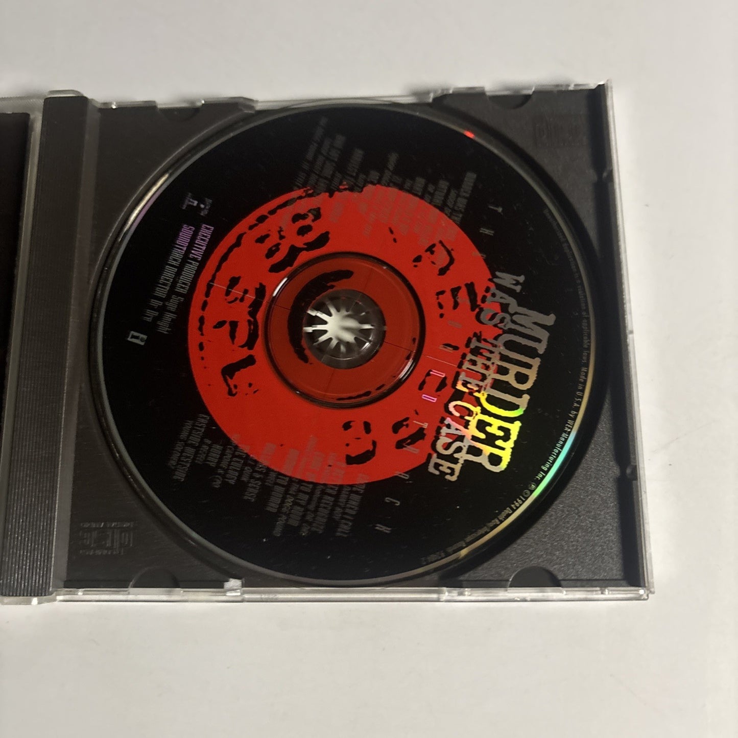 Various – Murder Was The Case (The Soundtrack) (CD, 1994) US 92484-2