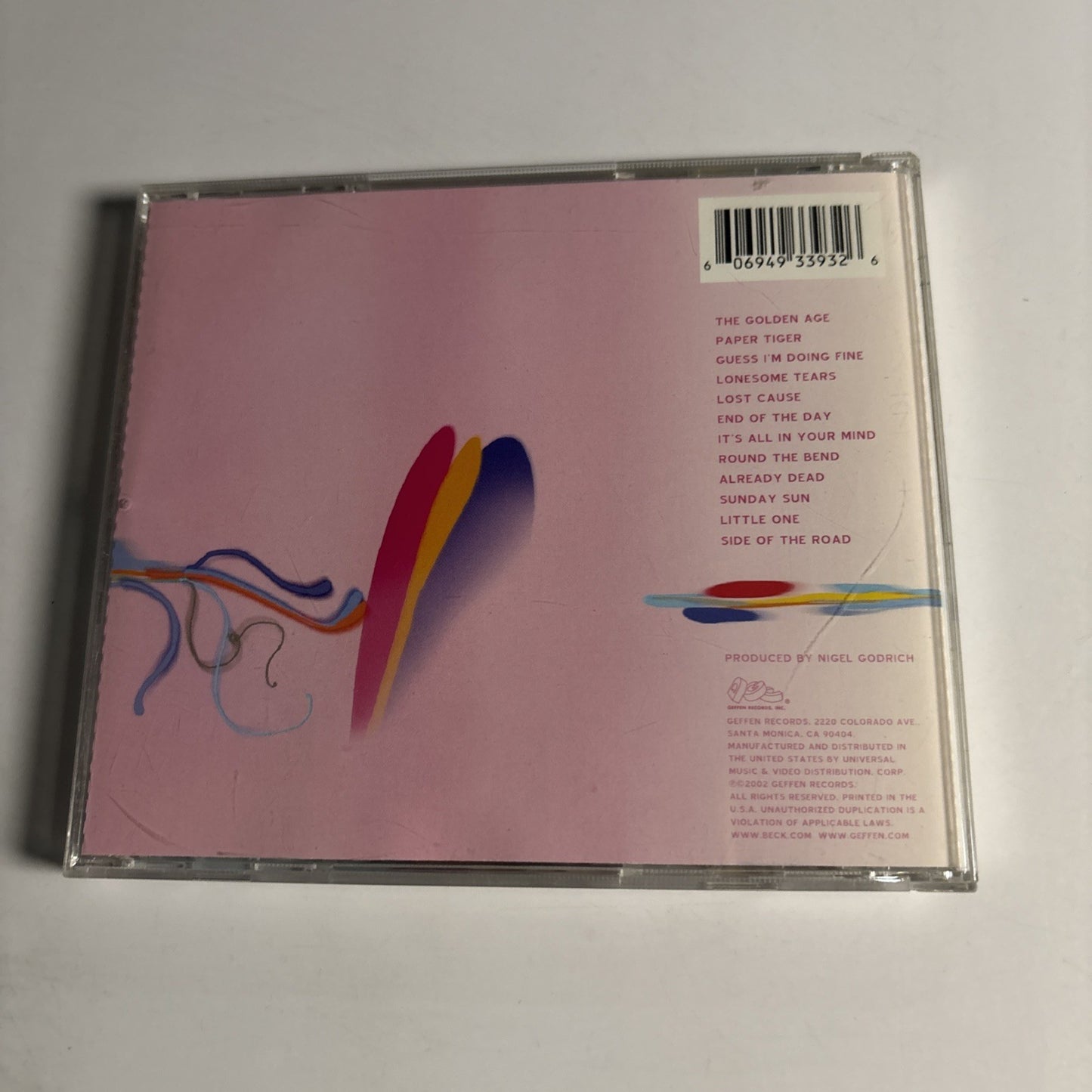 Beck – Sea Change (CD, 2002) US 0694933932-A