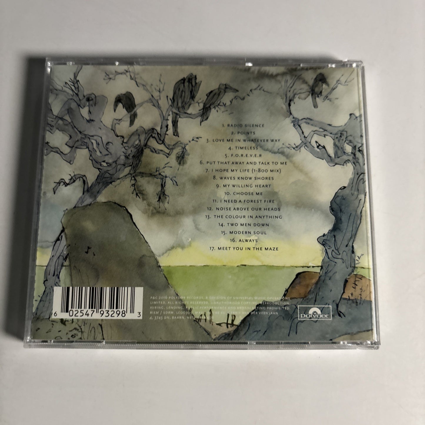 James Blake – The Colour In Anything (CD, 2016) Europe 4793298
