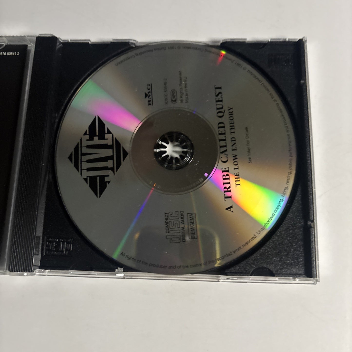 A Tribe Called Quest – The Low End Theory (CD, 1991) Europe 82876 53549 2