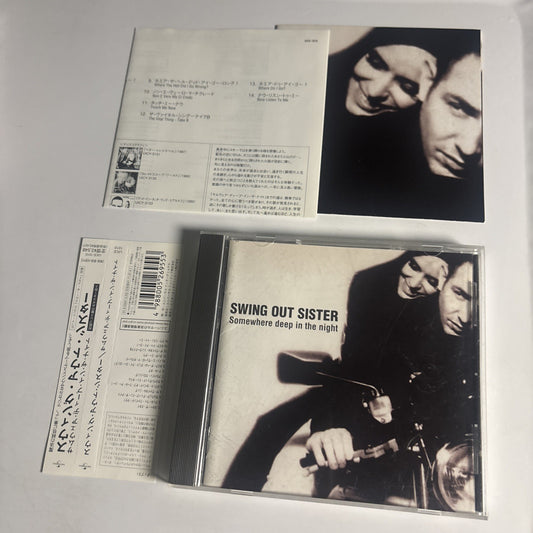 Swing Out Sister – Somewhere Deep In The Night (CD, 2001) Japan obi UICE-1010