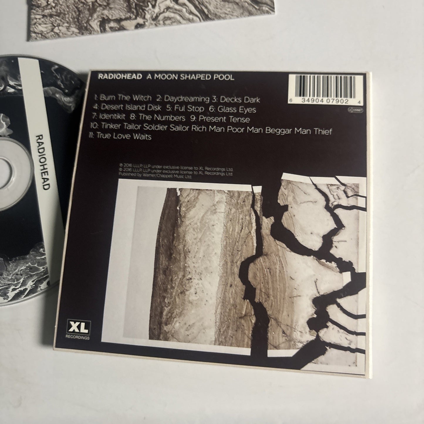 Radiohead – A Moon Shaped Pool (CD, 2016) UK, Europe & US Digipak XLCD790