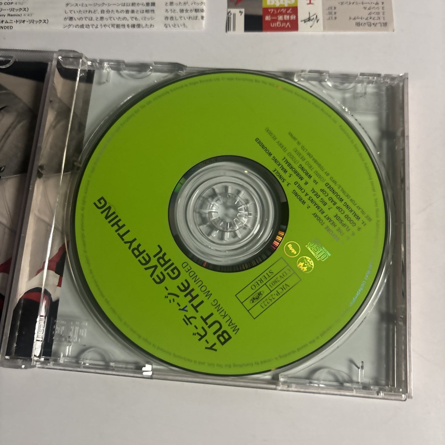 Everything But The Girl – Walking Wounded (CD, 1996) Japan obi VJCP-25223