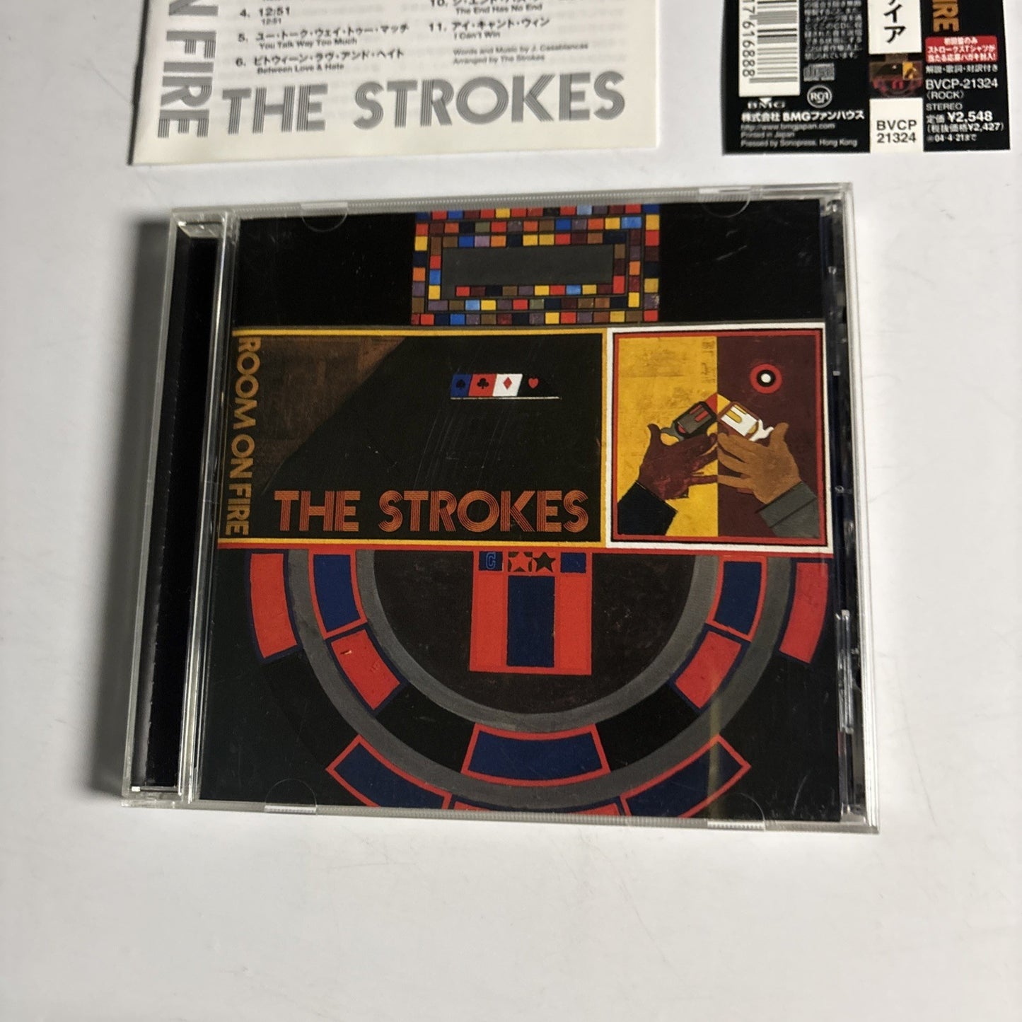 The Strokes – Room On Fire (CD, 2003) Japan obi BVCP21324