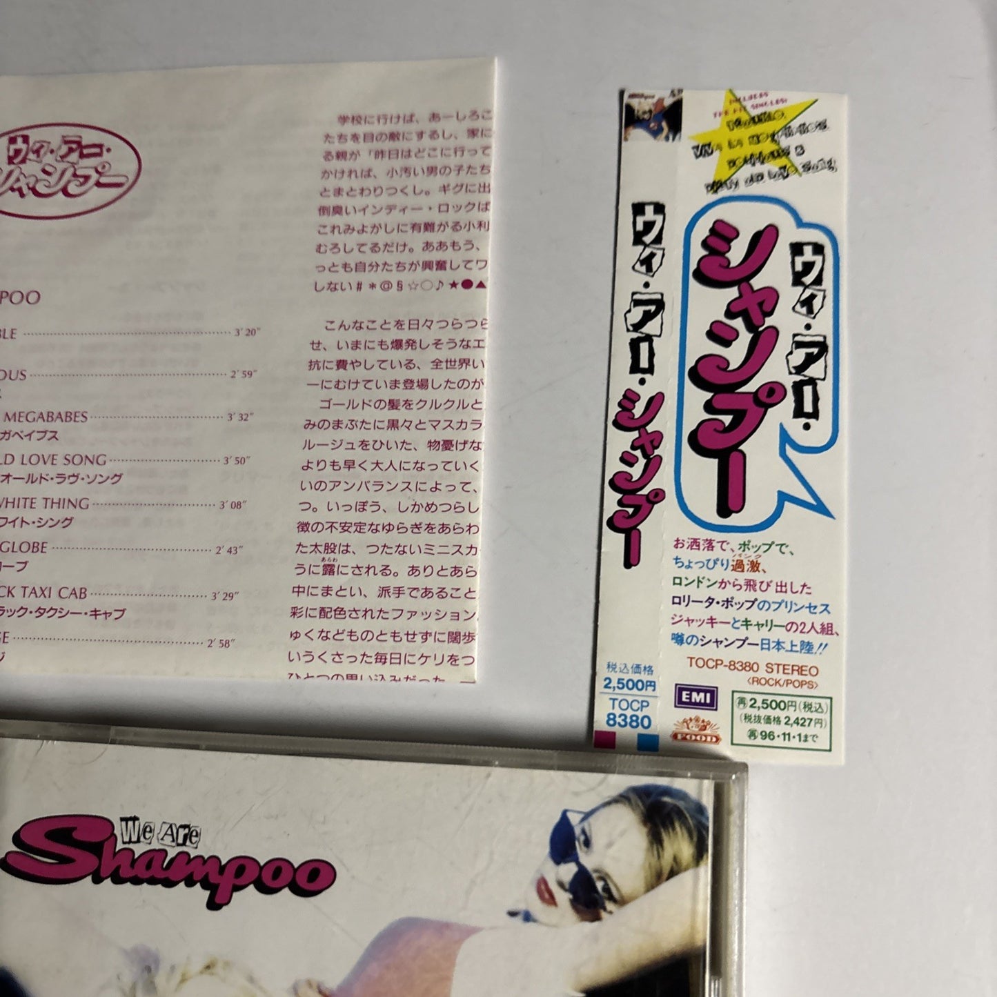 Shampoo – We Are Shampoo (CD, 1994) Japan  TOCP-8380 Obi