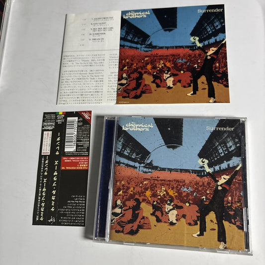 The Chemical Brothers – Surrender (CD, 1999) Japan obi sticker VJCP-68137