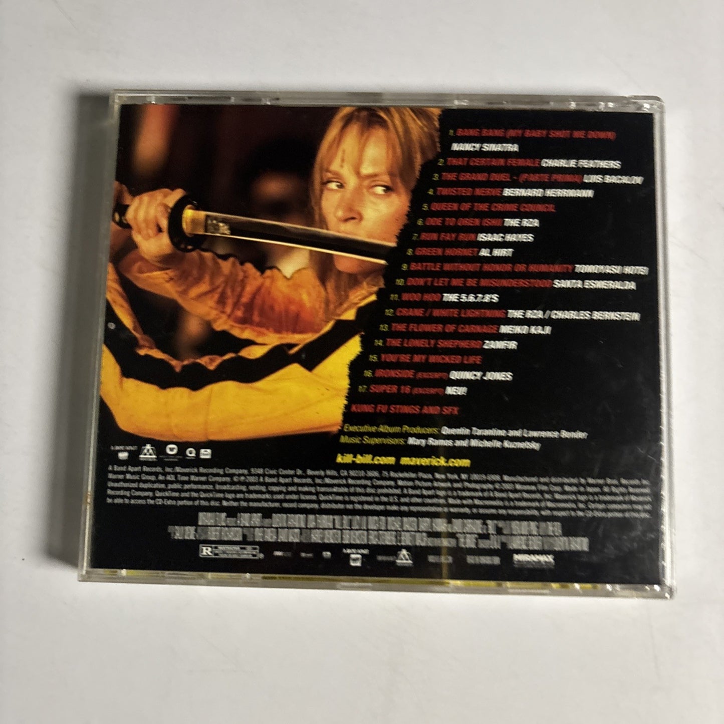Various – Kill Bill Vol. 1 (Original Soundtrack) (CD, 2003) Japan WPCR-11729