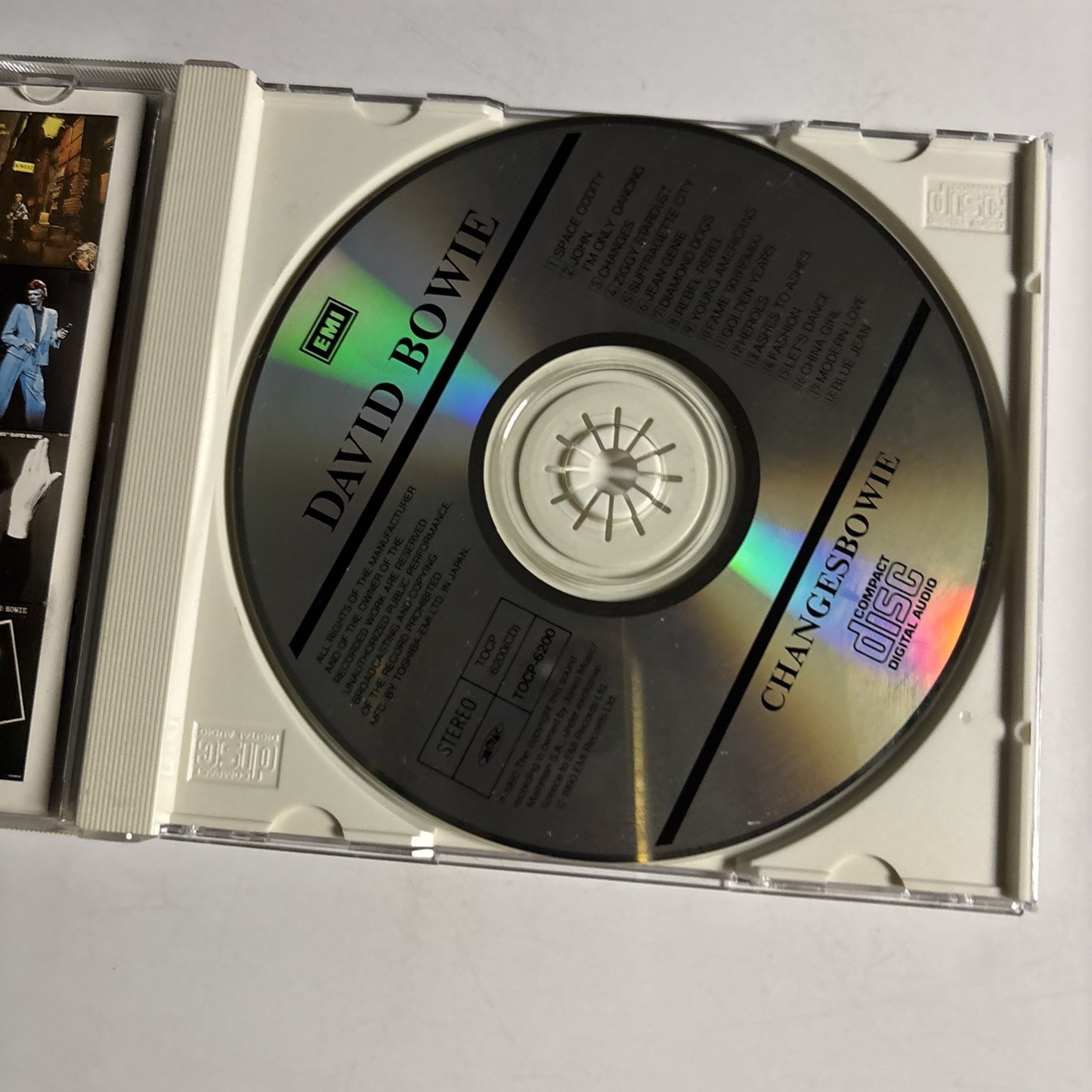 David Bowie – Changesbowie (CD, 1990) Japan TOCP-6200