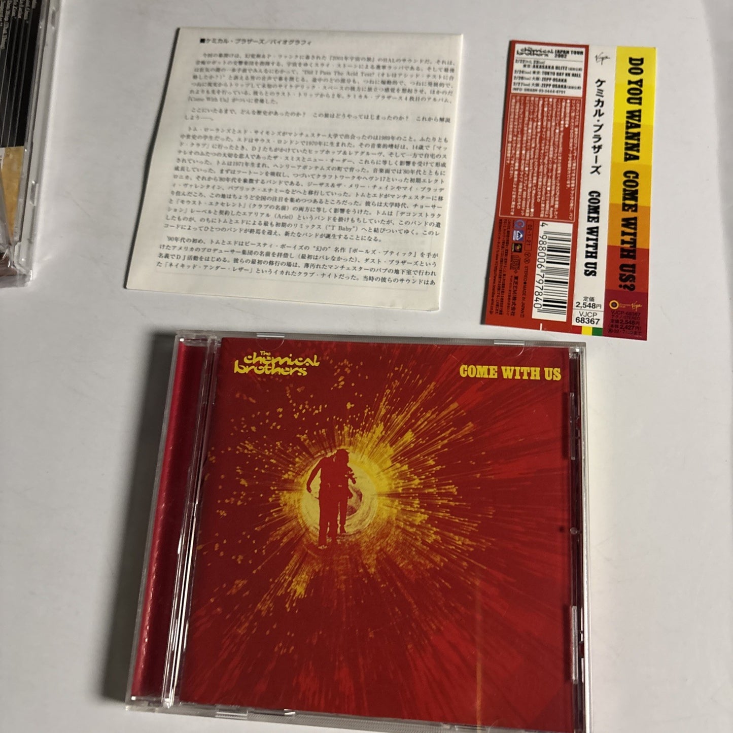The Chemical Brothers – Come With Us (CD, 2002) Japan obi VJCP-68367