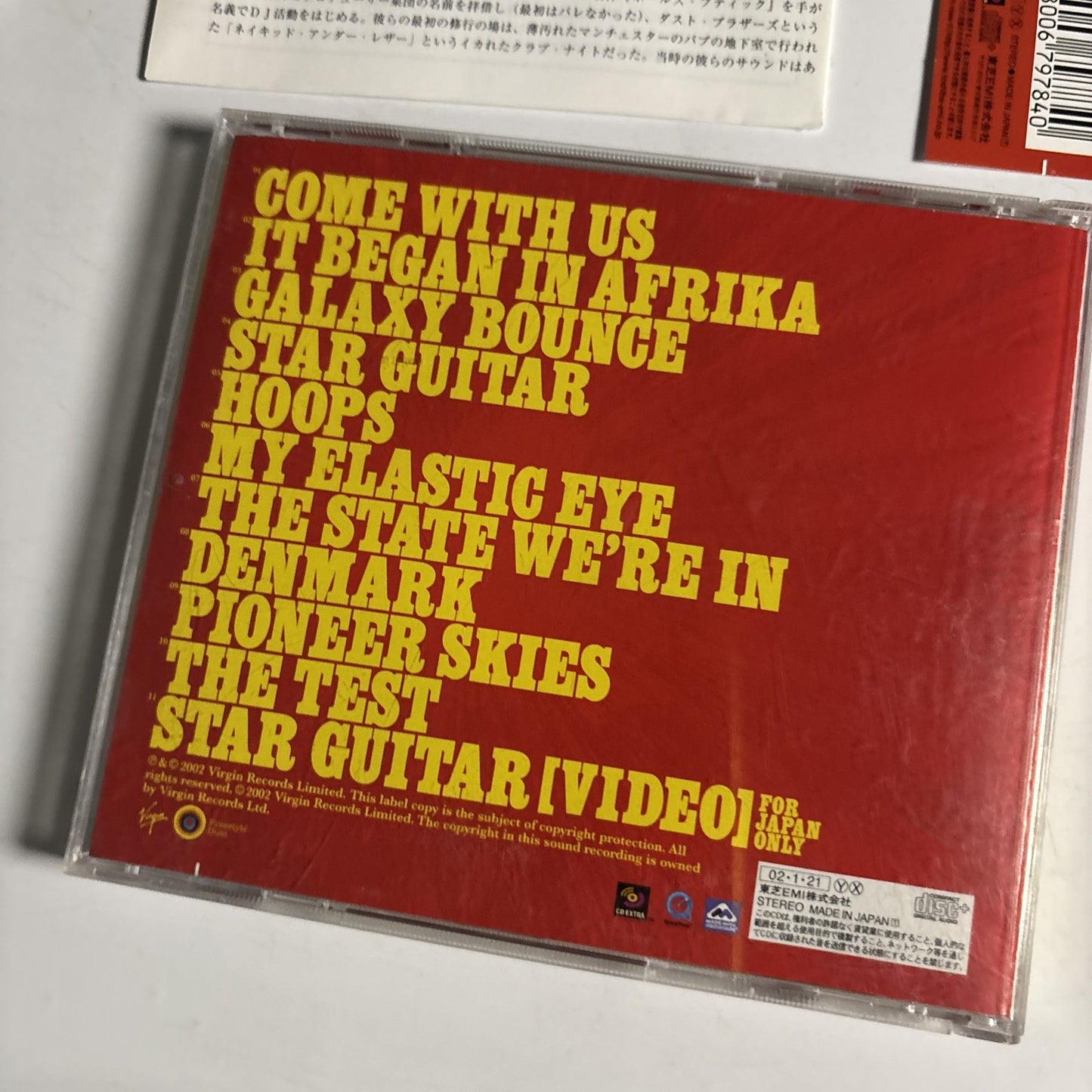 The Chemical Brothers – Come With Us (CD, 2002) Japan obi VJCP-68367