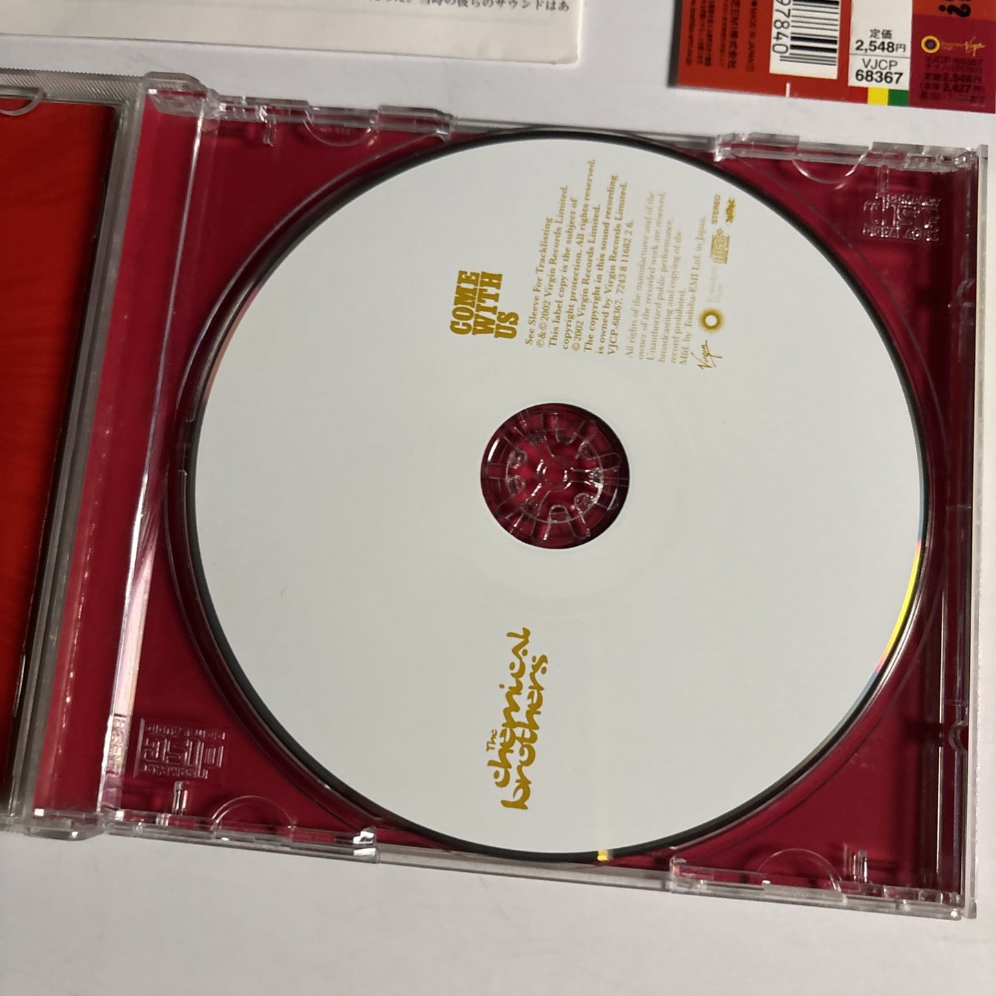 The Chemical Brothers – Come With Us (CD, 2002) Japan obi VJCP-68367