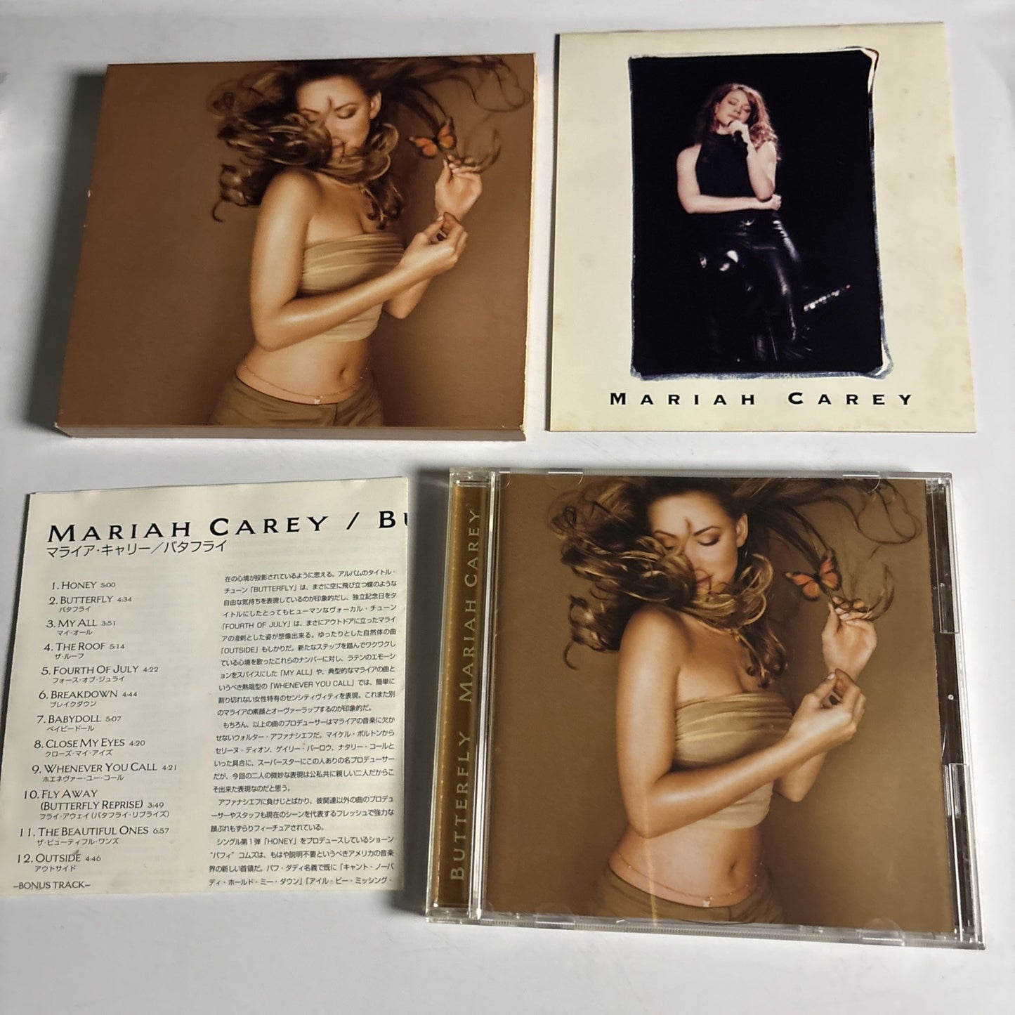 Mariah Carey – Butterfly (CD, 1997) Japan Bonus Track Slipcase SRCS 8500